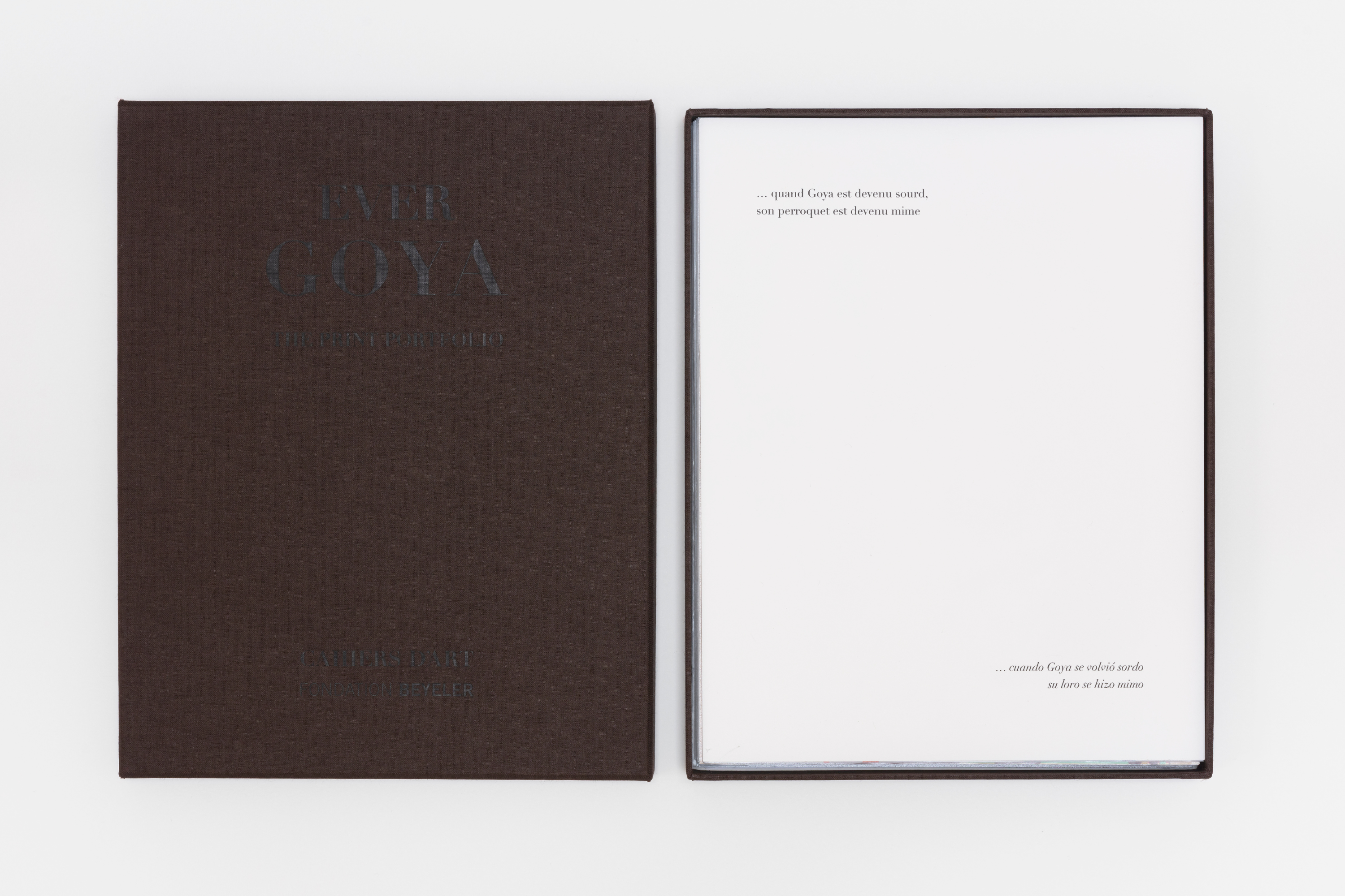 Ever Goya — The Print Portfolio, 2021