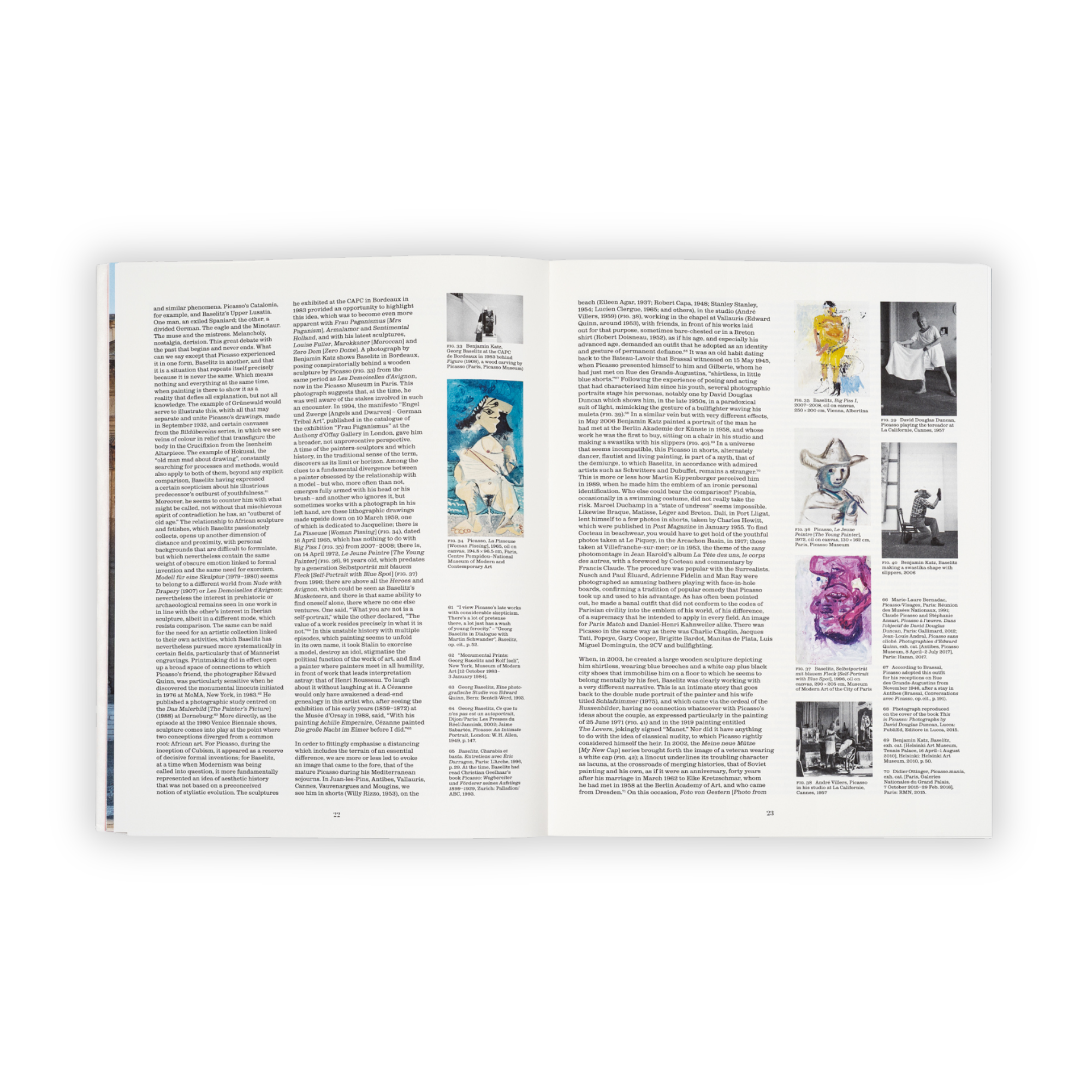 La Revue Cahiers d'Art, 2024-2025, Georg Baselitz, Standard Edition