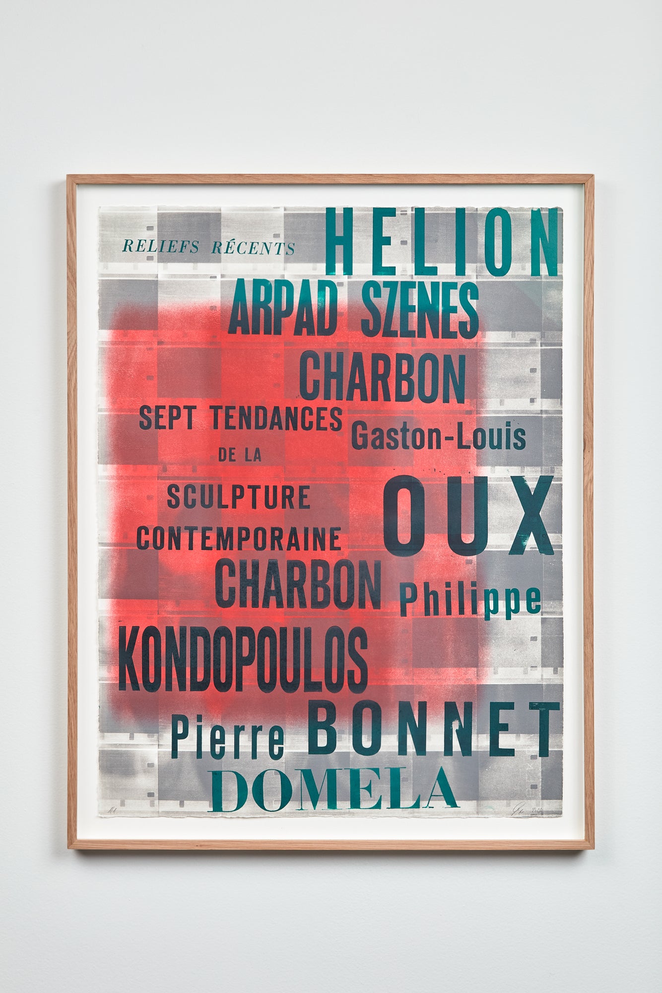 Rosa Barba, MONOPRINT (Reliefs Récents Hélion), 2023