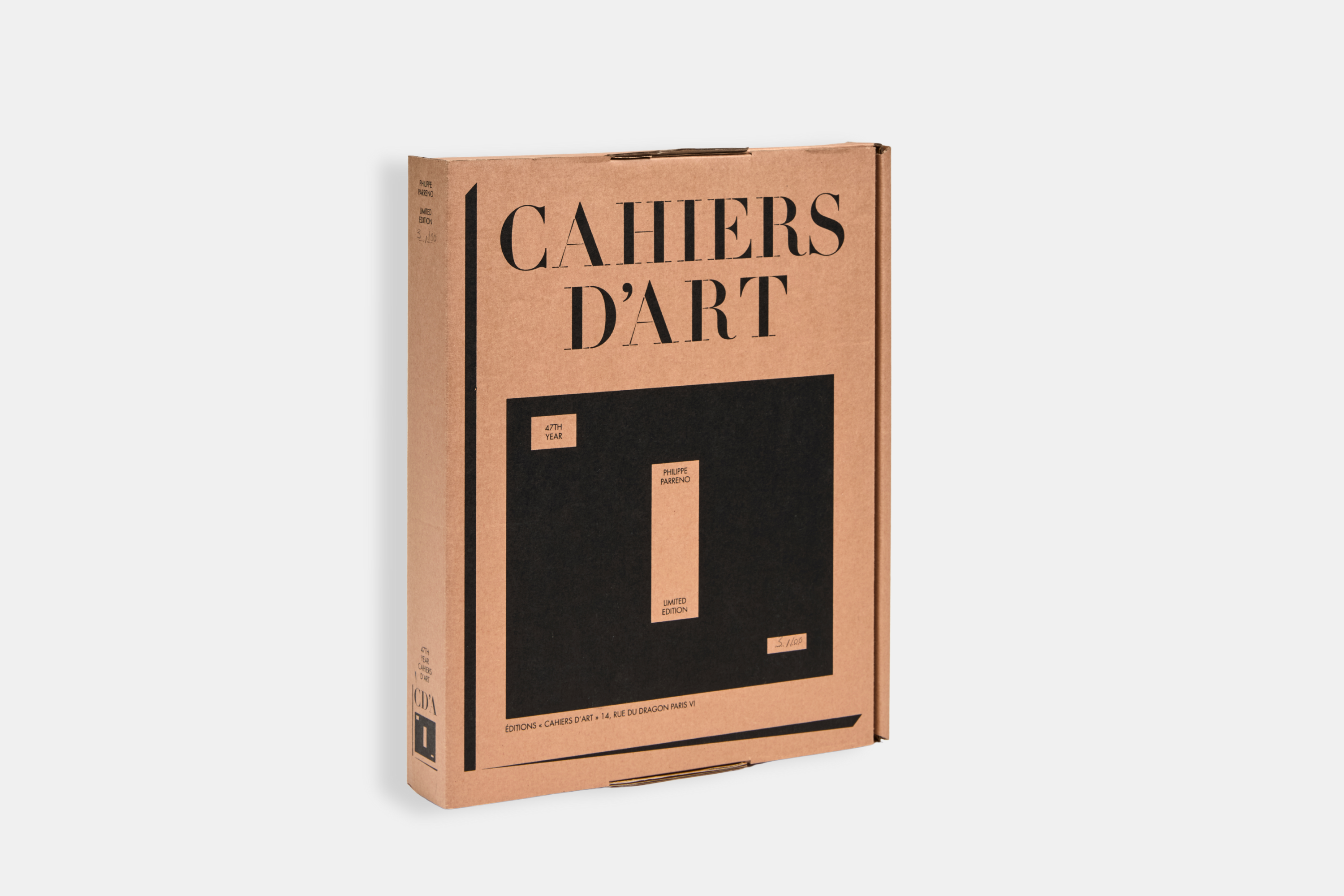 Revue Cahiers d'Art, 2023, Philippe Parreno, Limited Edition including original Artwork