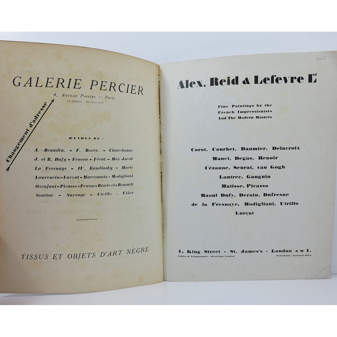 Revue Cahiers d'Art. 1933. Number 3-4. image 3