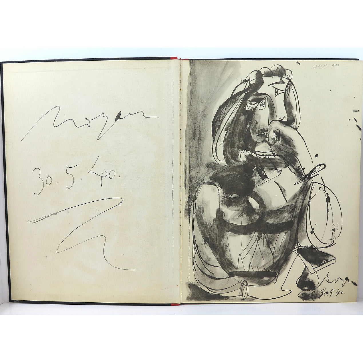 Pablo Picasso, Carnet de Dessins, Royan, 1948, Cahiers d'Art image 11