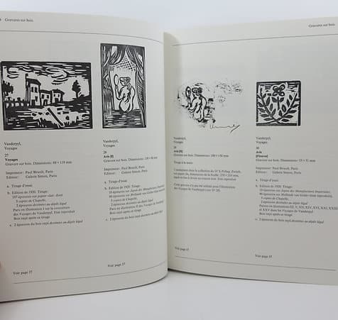 Maurice De Vlaminck. Catalogue raisonnée de l'oeuvre gravé. Flammarion, 1974 image 4