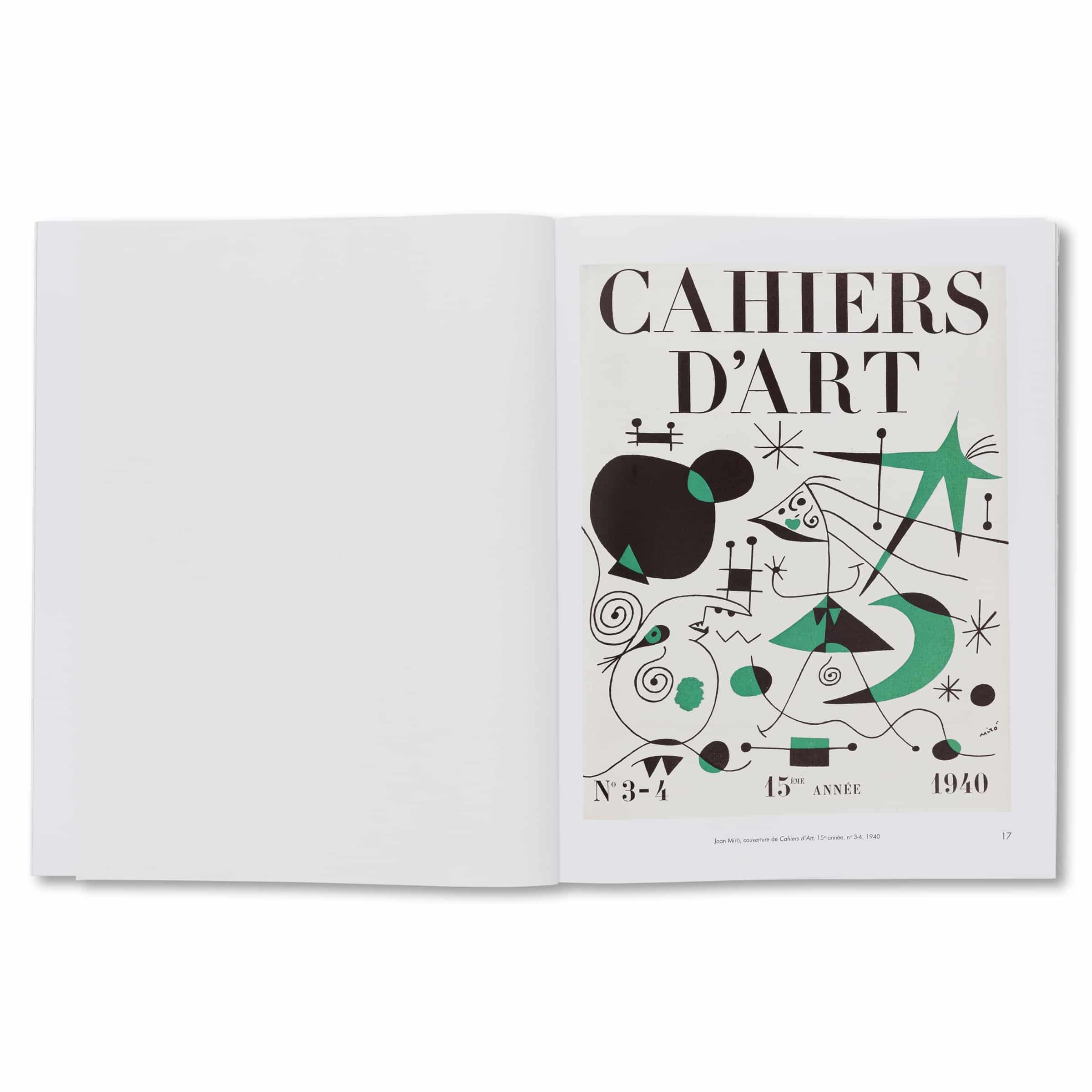 Revue Cahiers d'Art, 2018, Joan Miro image 5