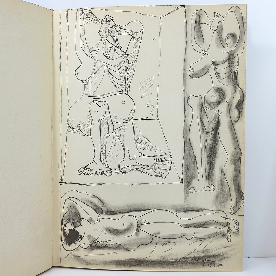 Pablo Picasso, Carnet de Dessins, Royan, 1948, Cahiers d'Art image 4