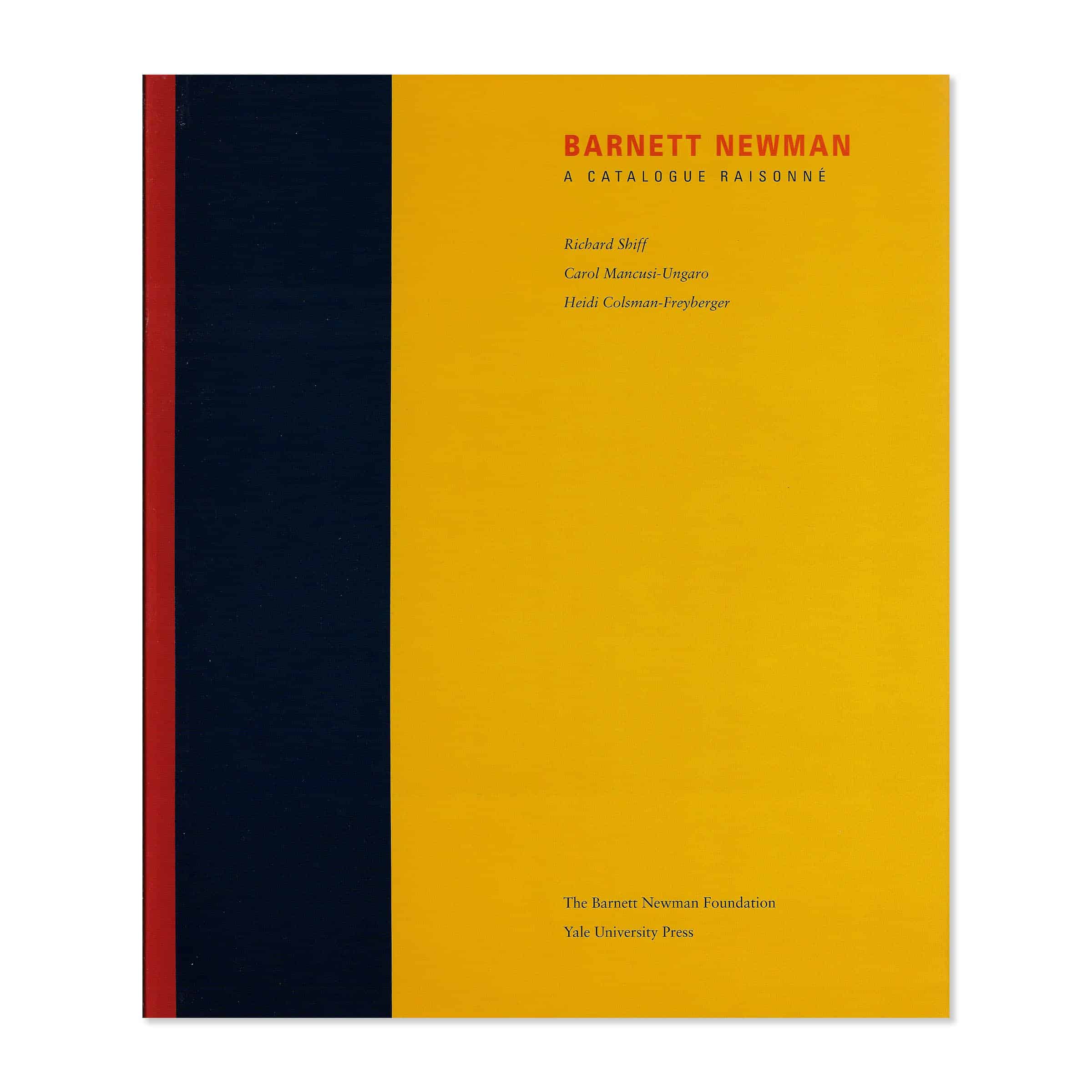 Barnett Newman. Catalogue raisonné image 0