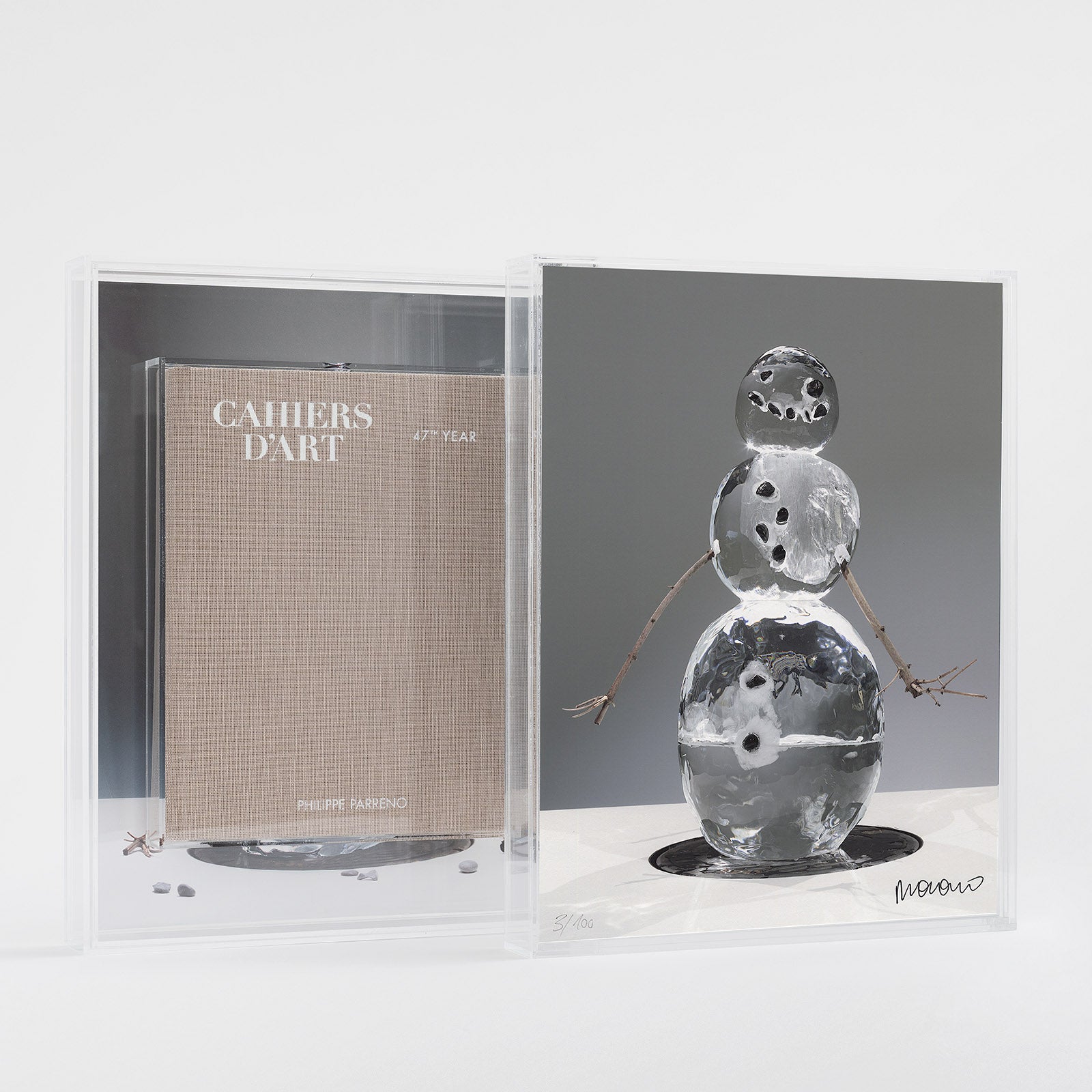 Revue Cahiers d'Art, 2023, Philippe Parreno, Limited Edition including original Artwork image 0