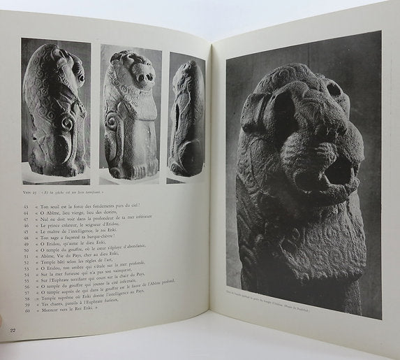 Poésie et art sumériens. By M.Lambert. Cahiers d'Art. 1949 image 2