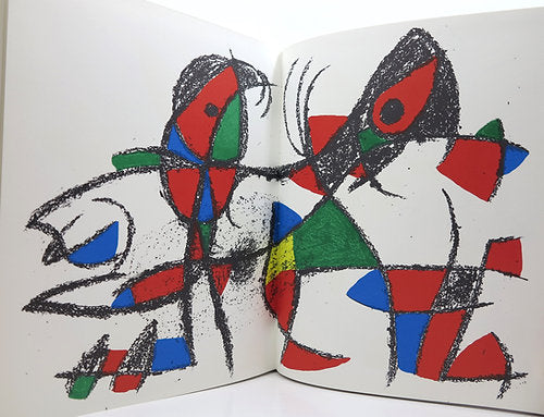 Joan Miro Lithographs II. Leon Amiel. With 11 original lithographs, 1975 image 3