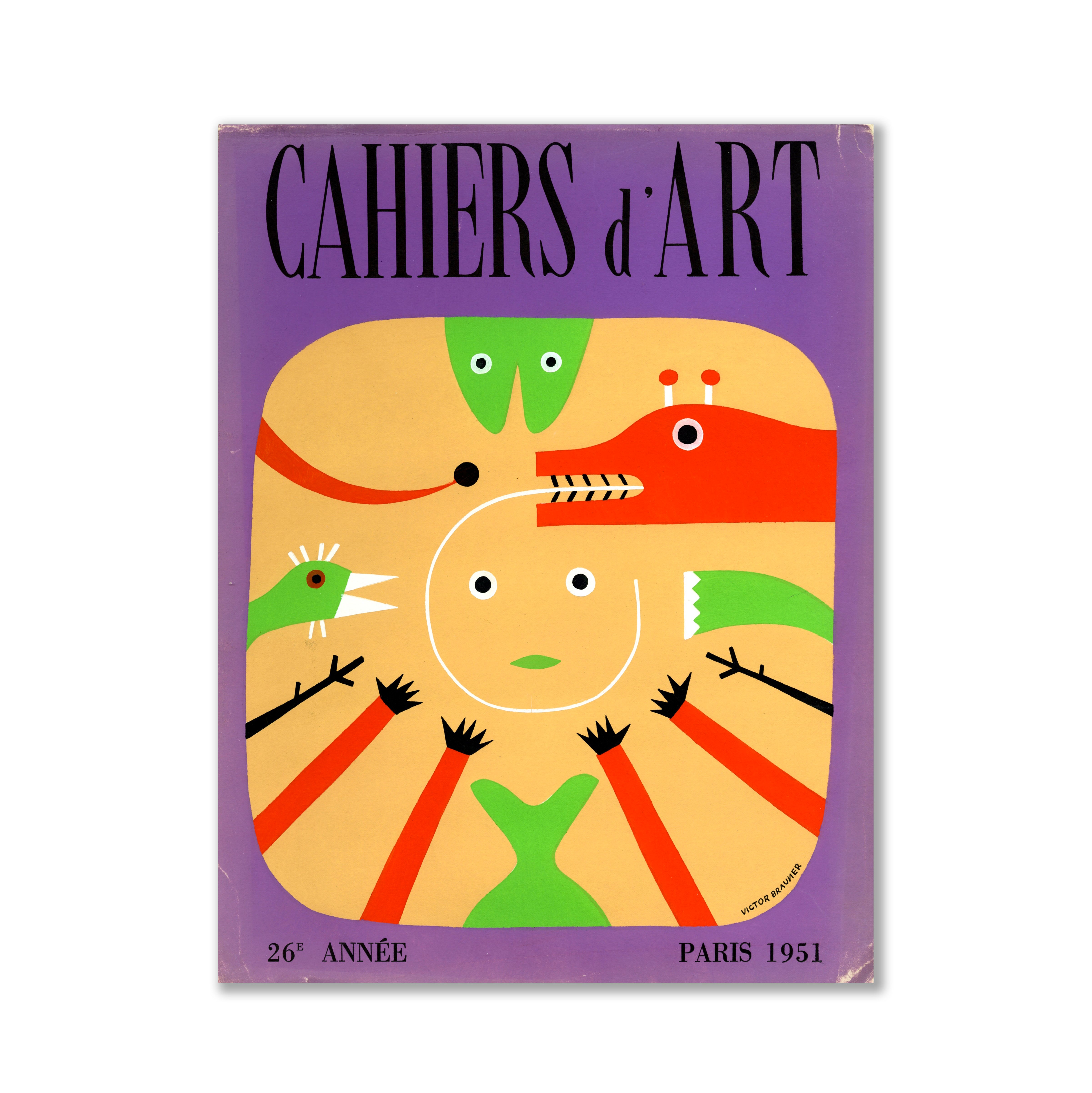 Revue Cahiers d'Art, 1951 image 0
