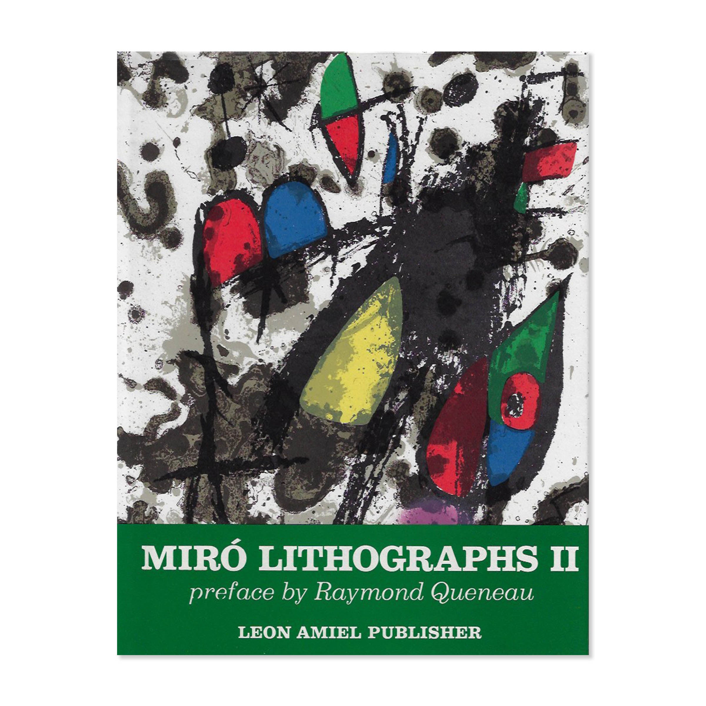 Joan Miro Lithographs II. Leon Amiel. With 11 original lithographs, 1975 image 0