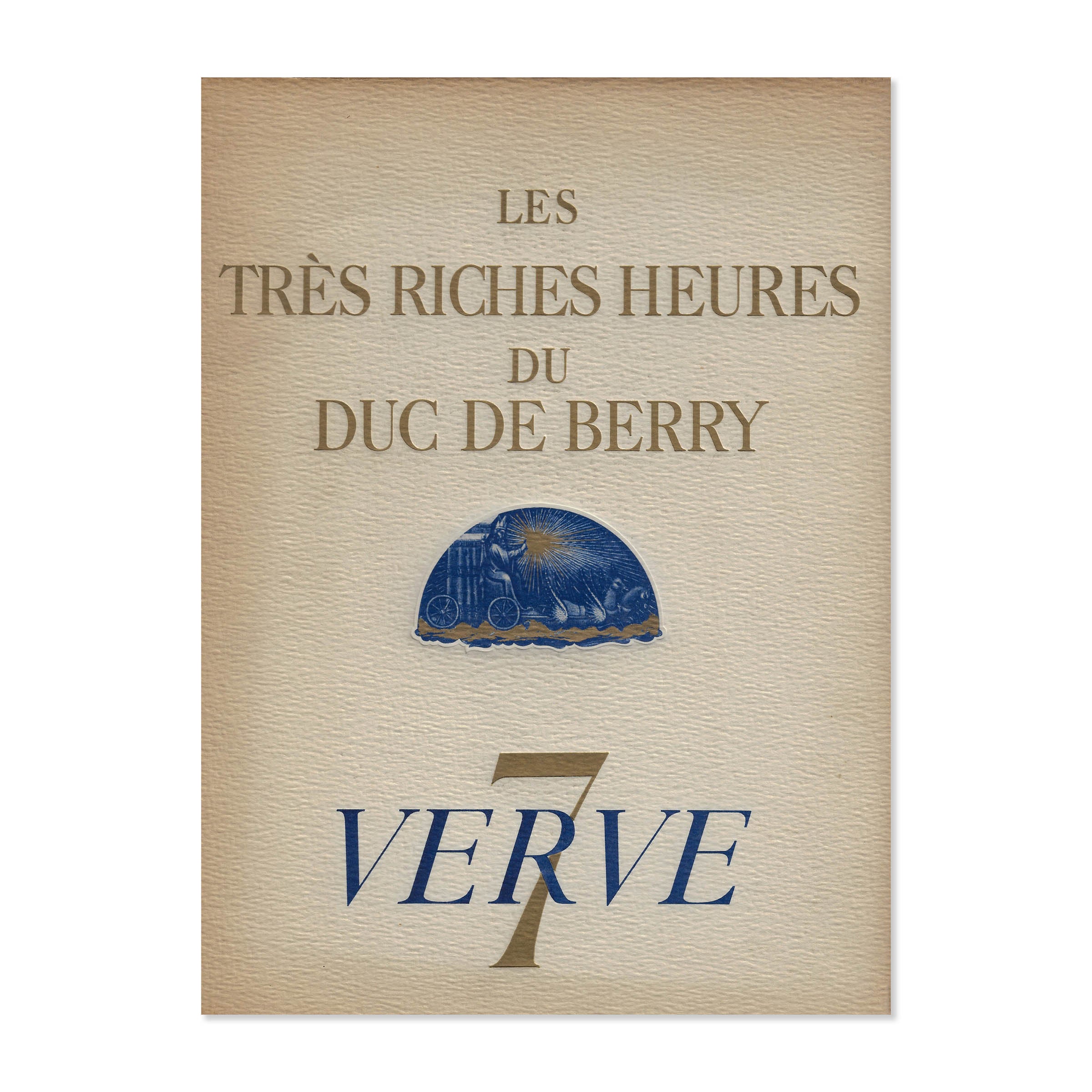 Revue Verve 7. Les très riches heures du Duc de Berry, 1940 image 0