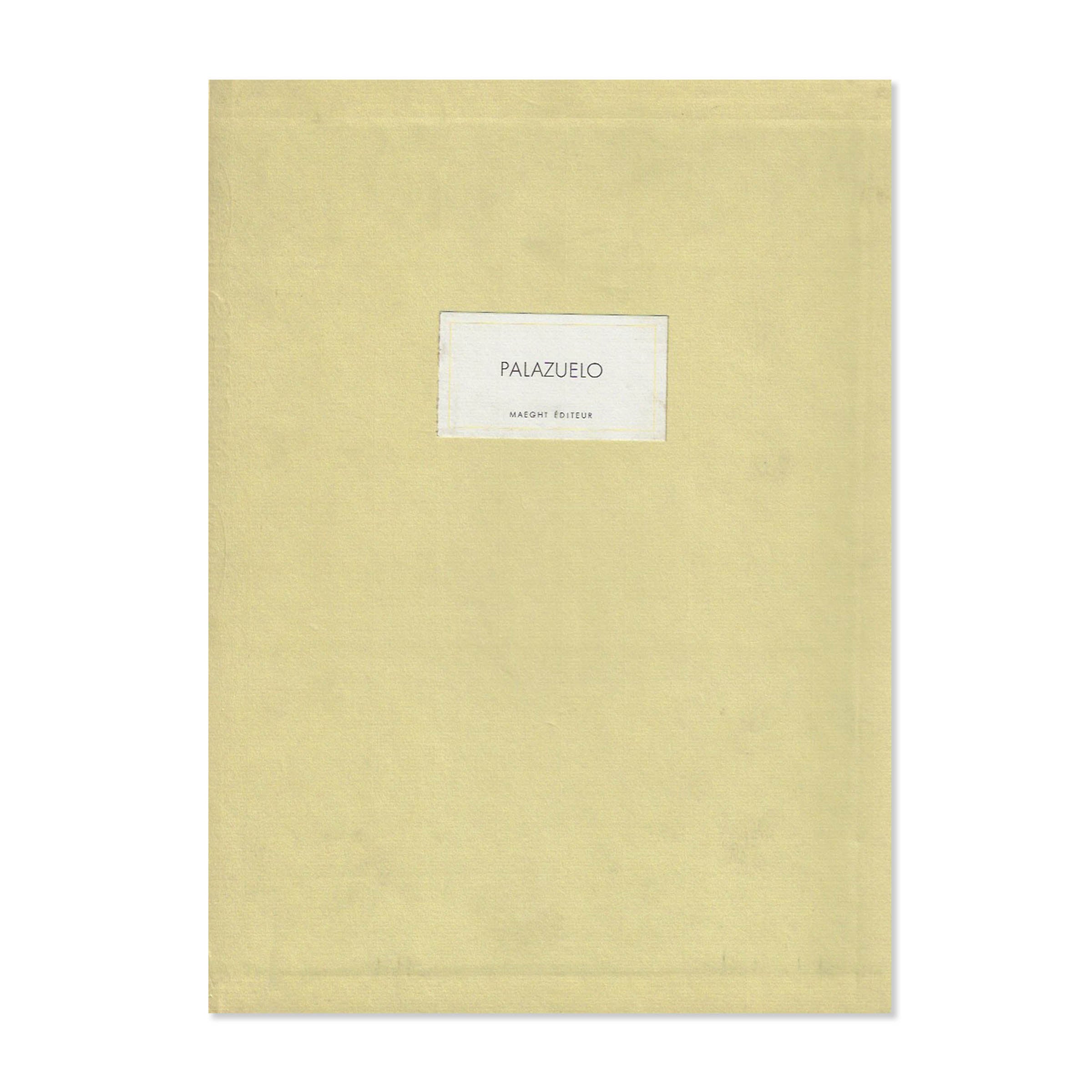 Pablo Palazuelo. "Derrière le miroir" number 184. Signed. Deluxe. image 0