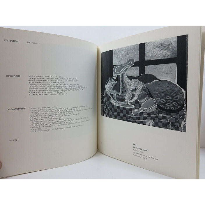 Catalogue de l'oeuvre de Georges Braque, peintures 1942-1947. Maeght. 1960. image 3