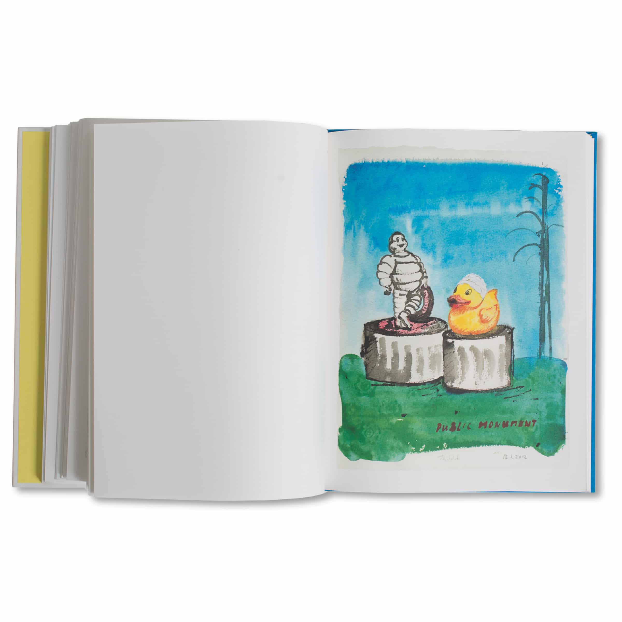 Thomas Schütte, Watercolors for Robert Walser and Donald Young, 2011-2012 image 3
