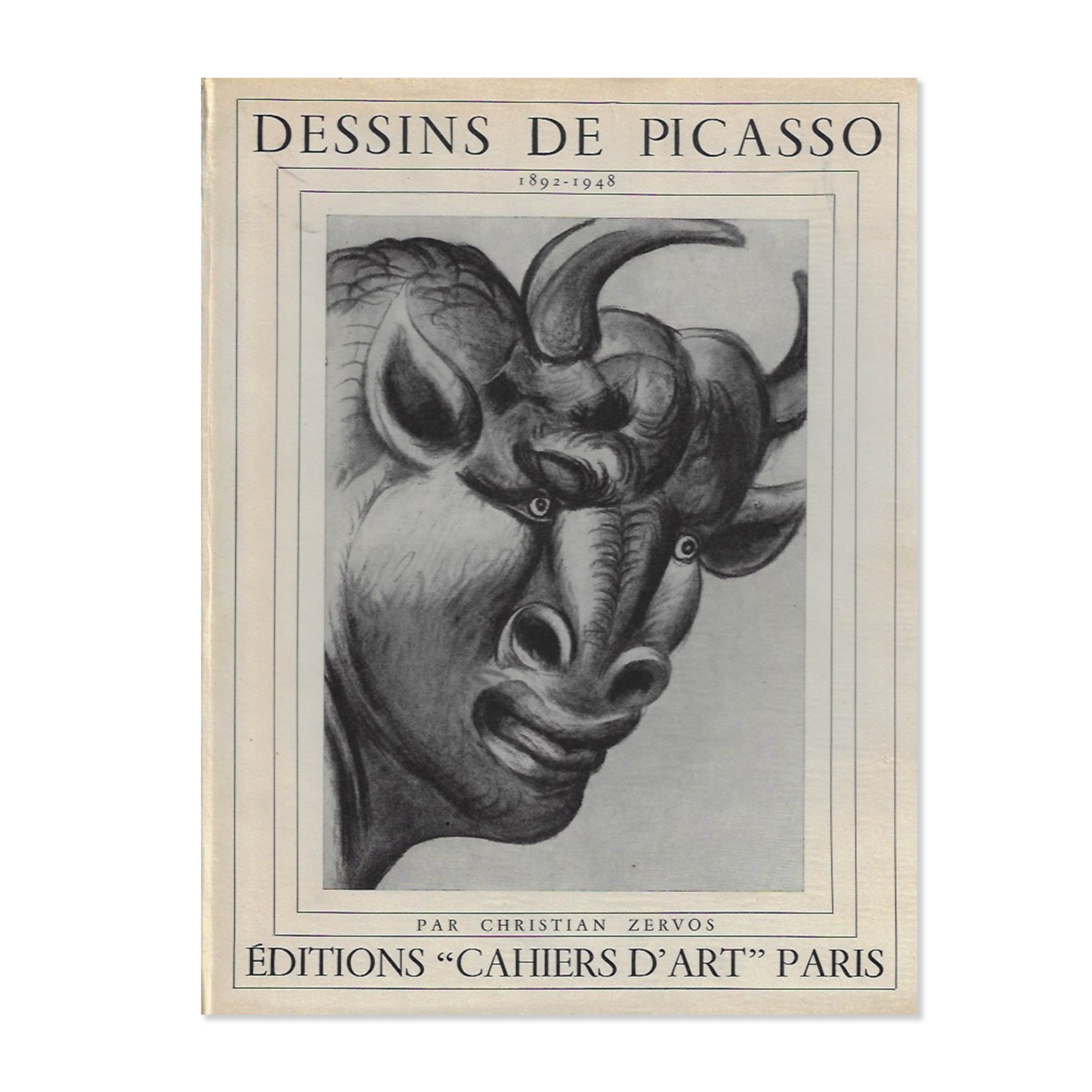 Picasso, Zervos (Christian), Dessins de Picasso 1892-1948, Cahiers d'Art, 1949 image 0