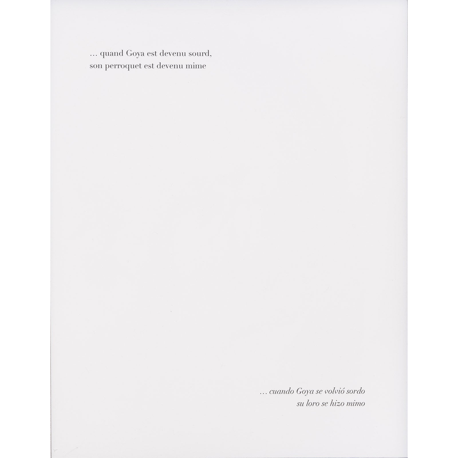 Fernando Arrabal, from the Ever Goya Print Portfolio, 2021 image 0