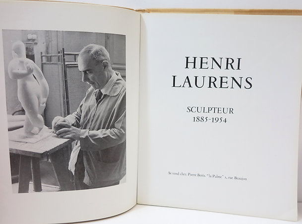 Henri Laurens, Sculpteur 1885-1954. Tome I, années 1915-1924, 1955 image 1