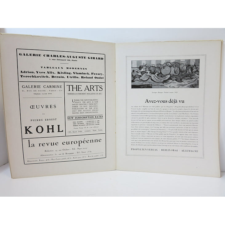 Revue Cahiers d’Art, 1930, n°5 image 4