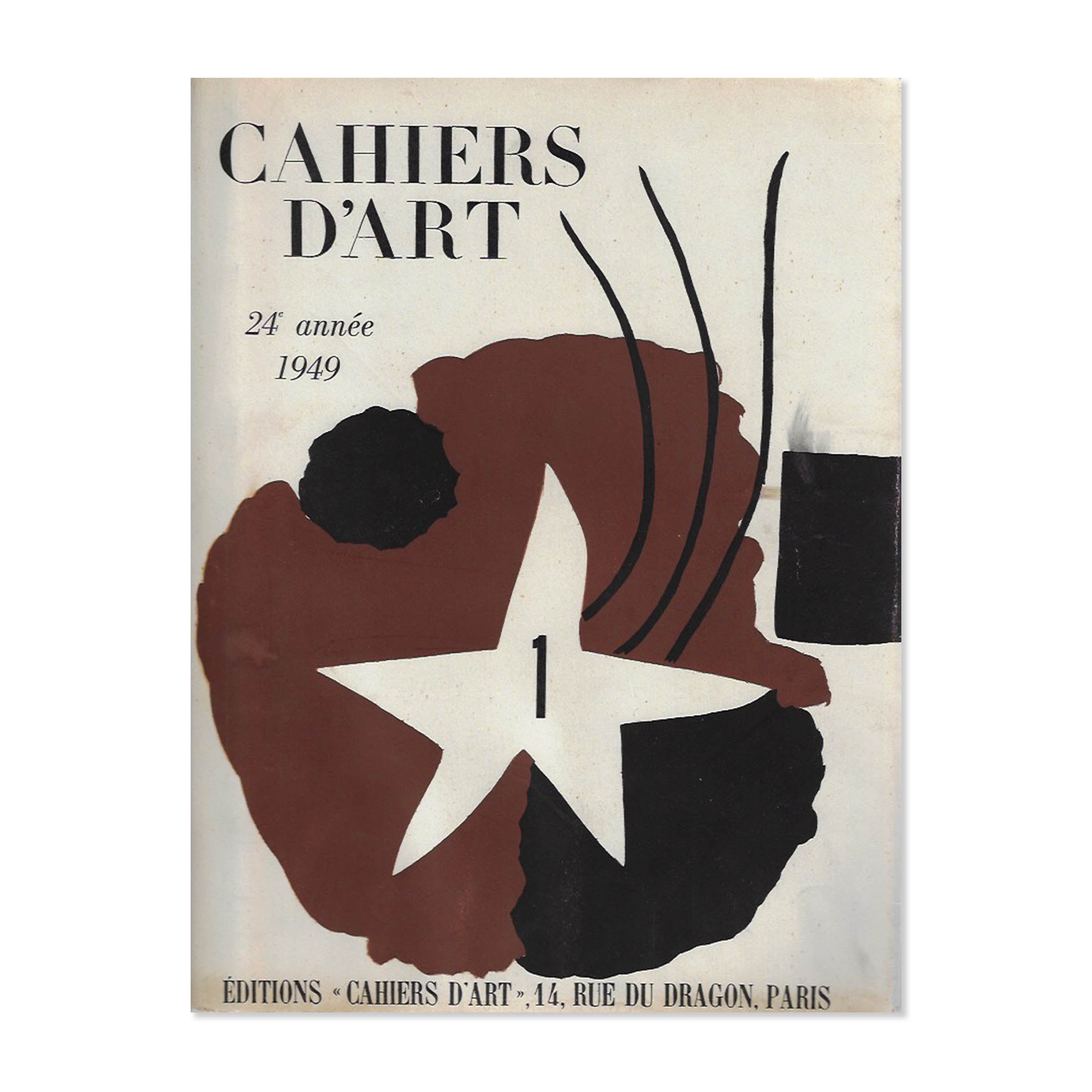 Cahiers d'Art. Year 24. Number 1 and 2. 1949 image 0
