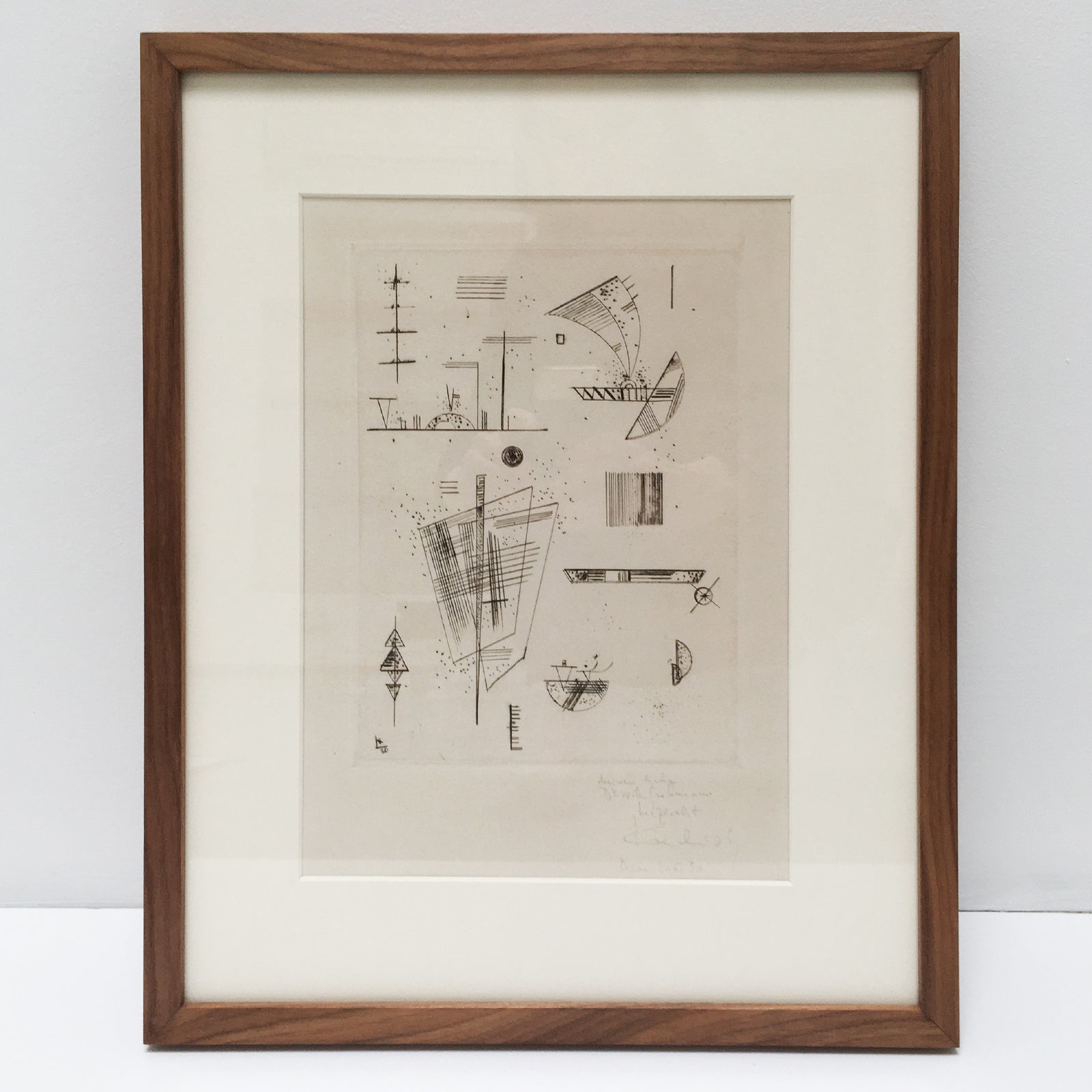 Kandinsky, Etching for Cahiers d'Art, Signed, 1930 image 2