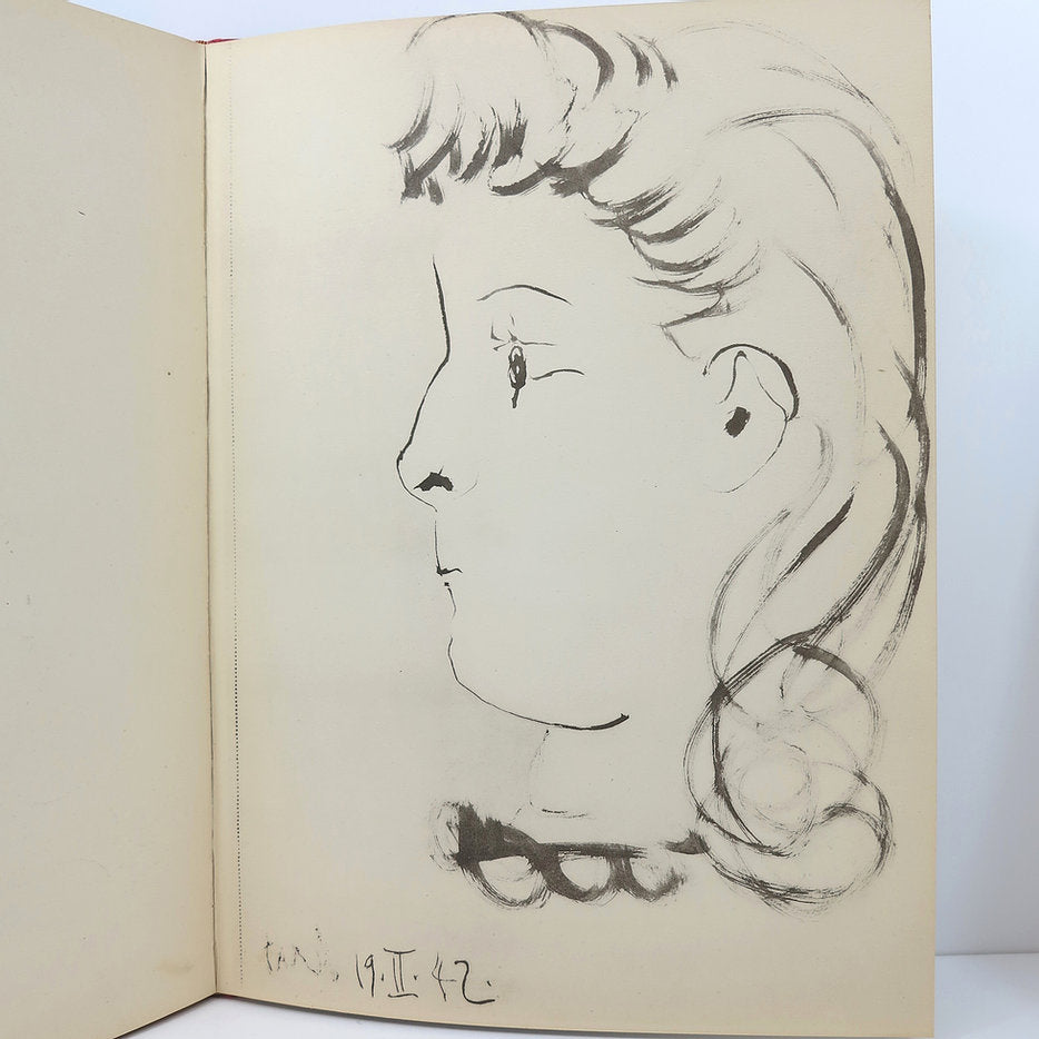 Pablo Picasso, Carnet de Dessins, Royan, 1948, Cahiers d'Art image 7