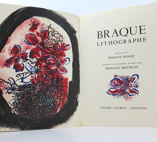 Francis Ponge & Fernand Mourlot. Braque lithographe, 1963 image 1