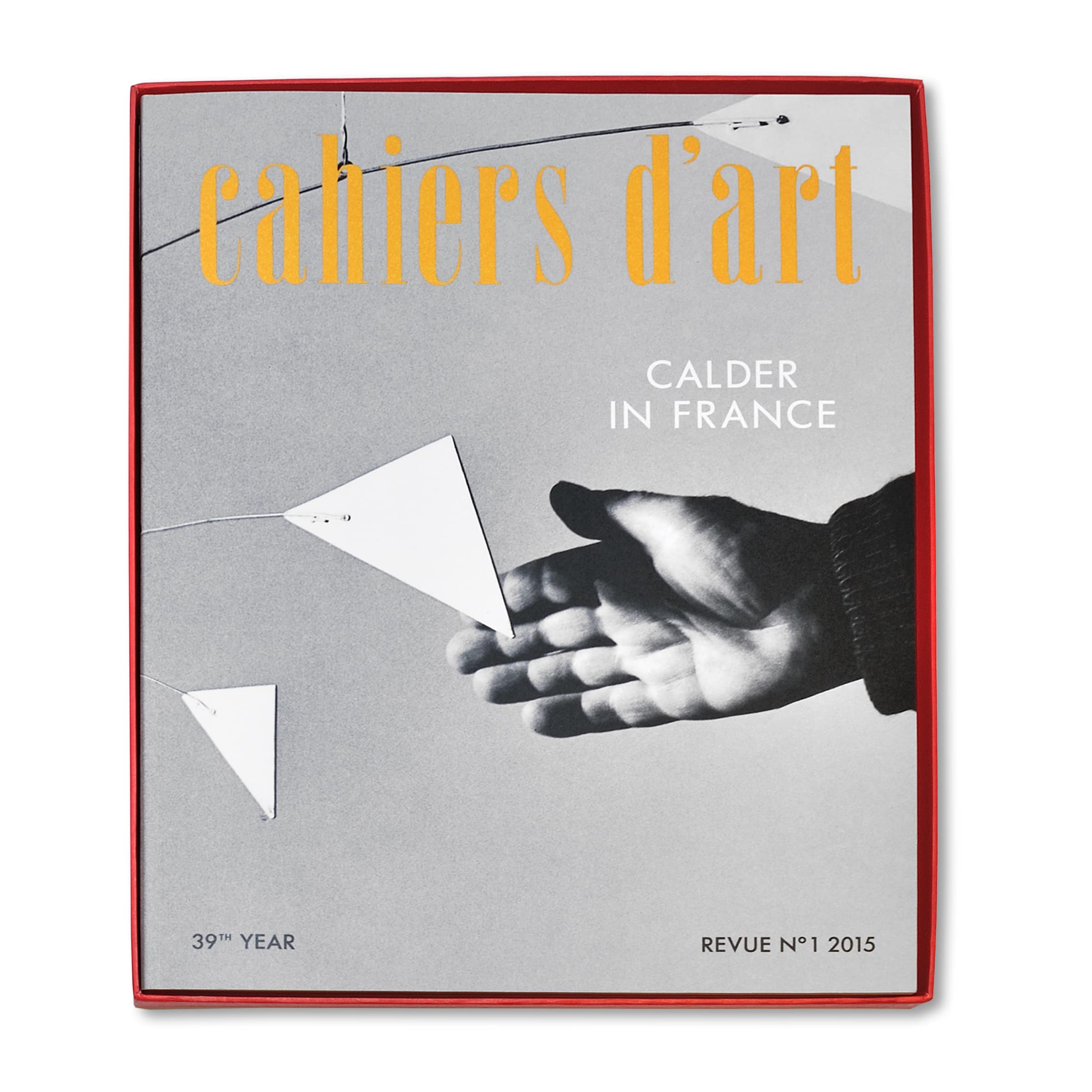 Revue Cahiers d’Art, 2015, Calder in France, Limited Edition including original Artwork image 1