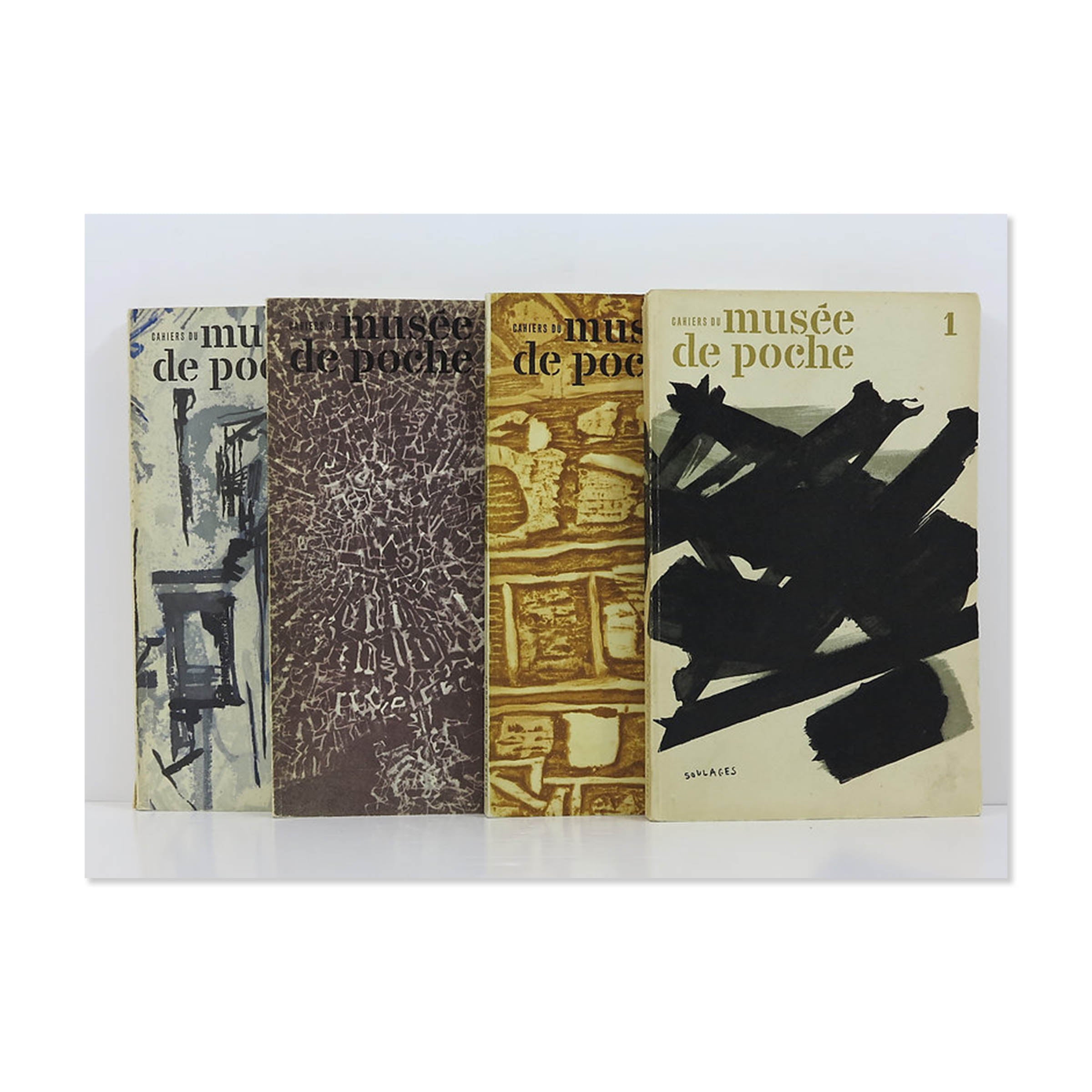 Cahiers du musée de poche, n° 1 à 4. Editions Georges Fall. 1959-1960. image 0
