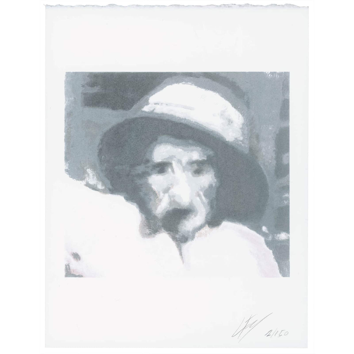 Luc Tuymans, Issei Sagawa, from the Ever Goya Print Portfolio, 2021
