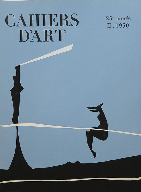 Yves Tanguy, Cover for Cahiers d'Art, 1950, Stencil image 0