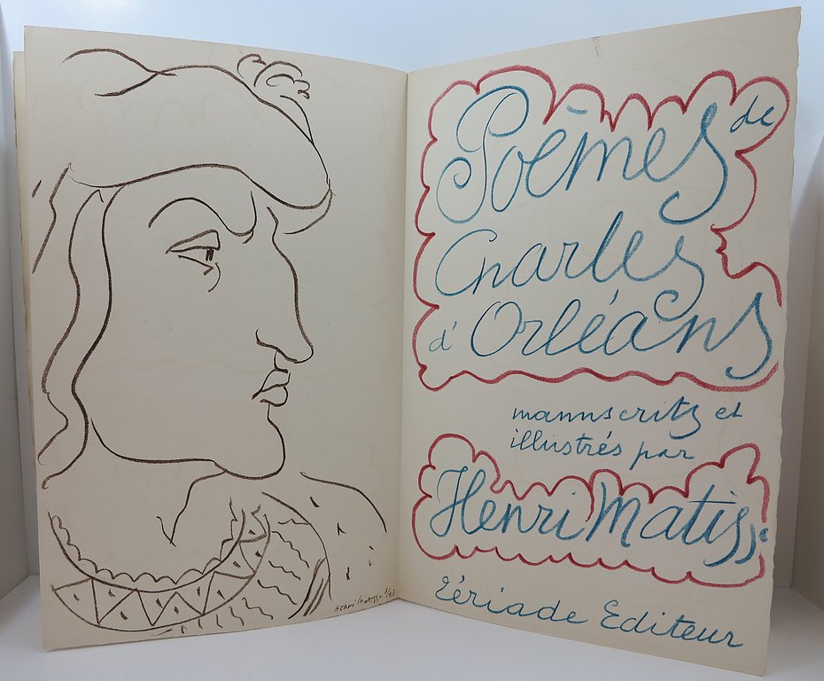 Poems by Charles d'Orléans, Illustrated by Matisse, Tériade, 1950 image 4