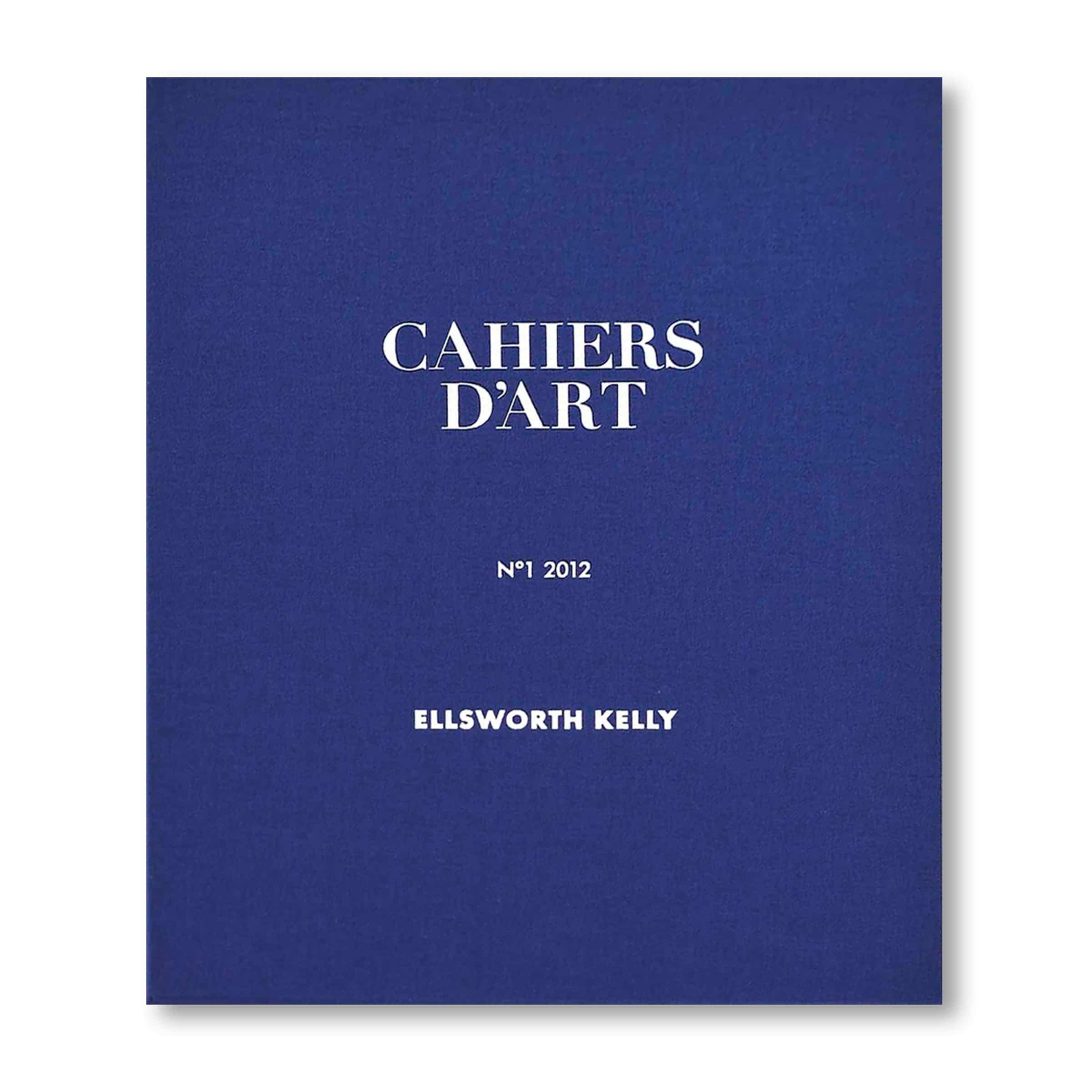 Revue Cahiers d'Art, 2012, n°1, Ellsworth Kelly, Limited Edition including original Artwork image 0