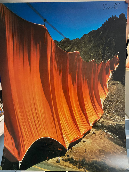 Christo, Valley Curtain, Colorado, 1970-72 image 0