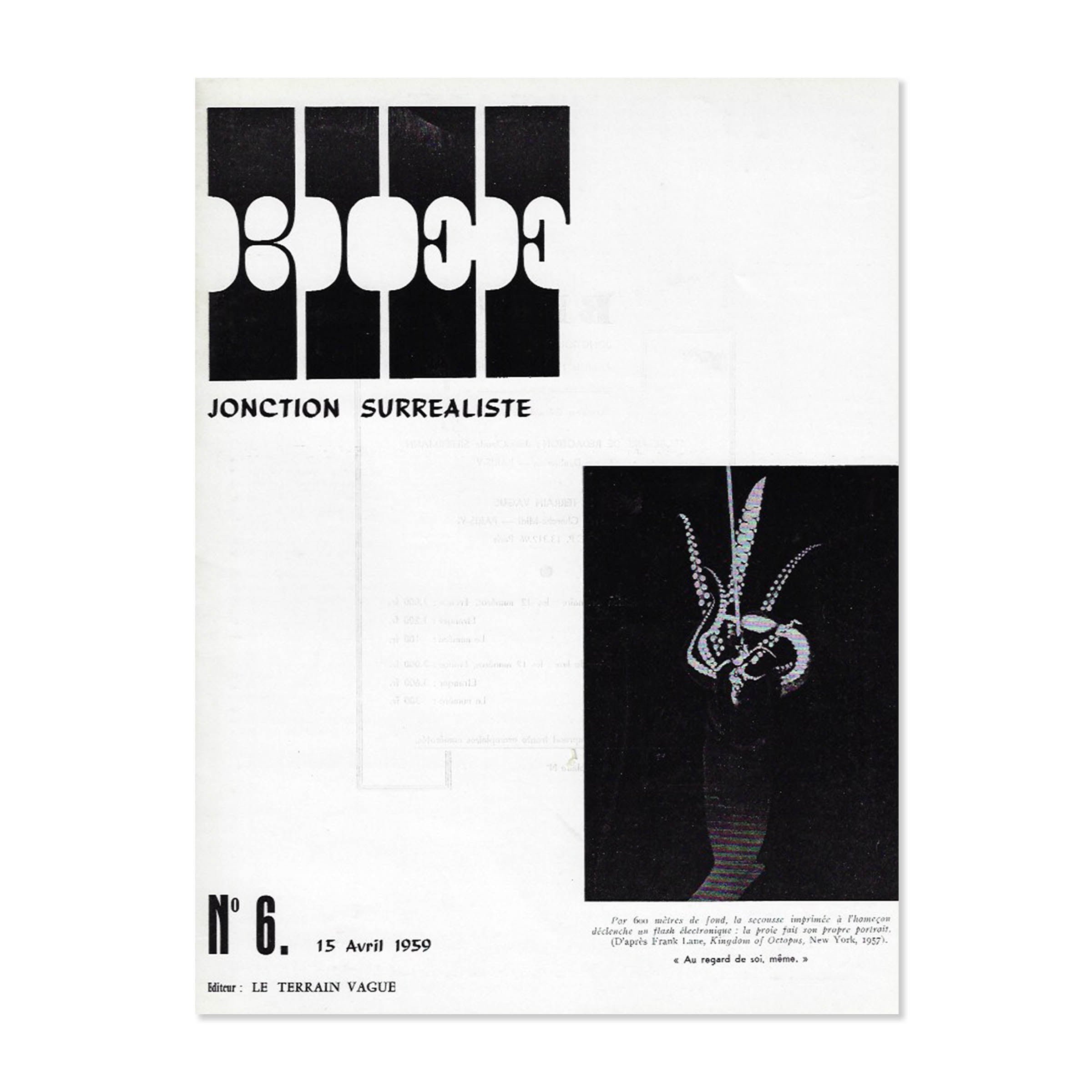 BIEF. Jonction surréaliste. 12 issues, 1958-1960