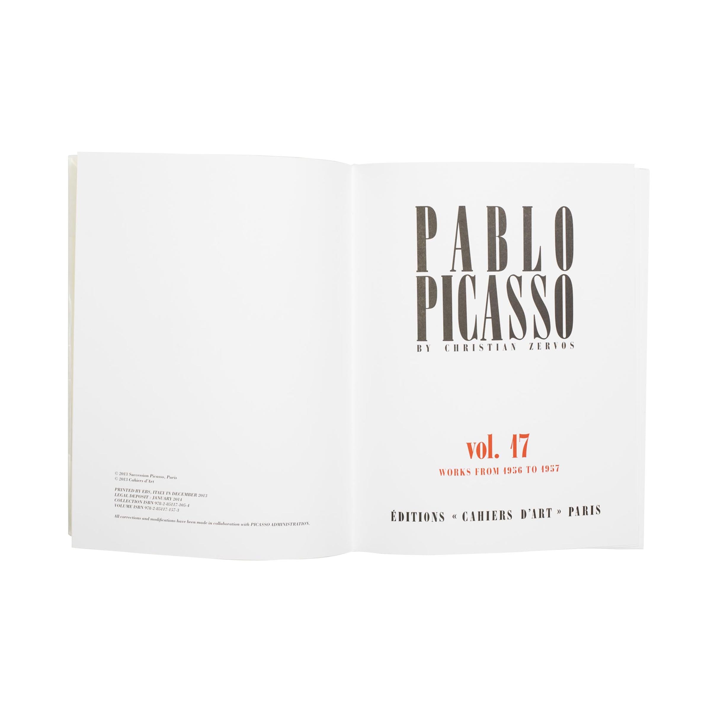 Picasso Catalogue Raisonné