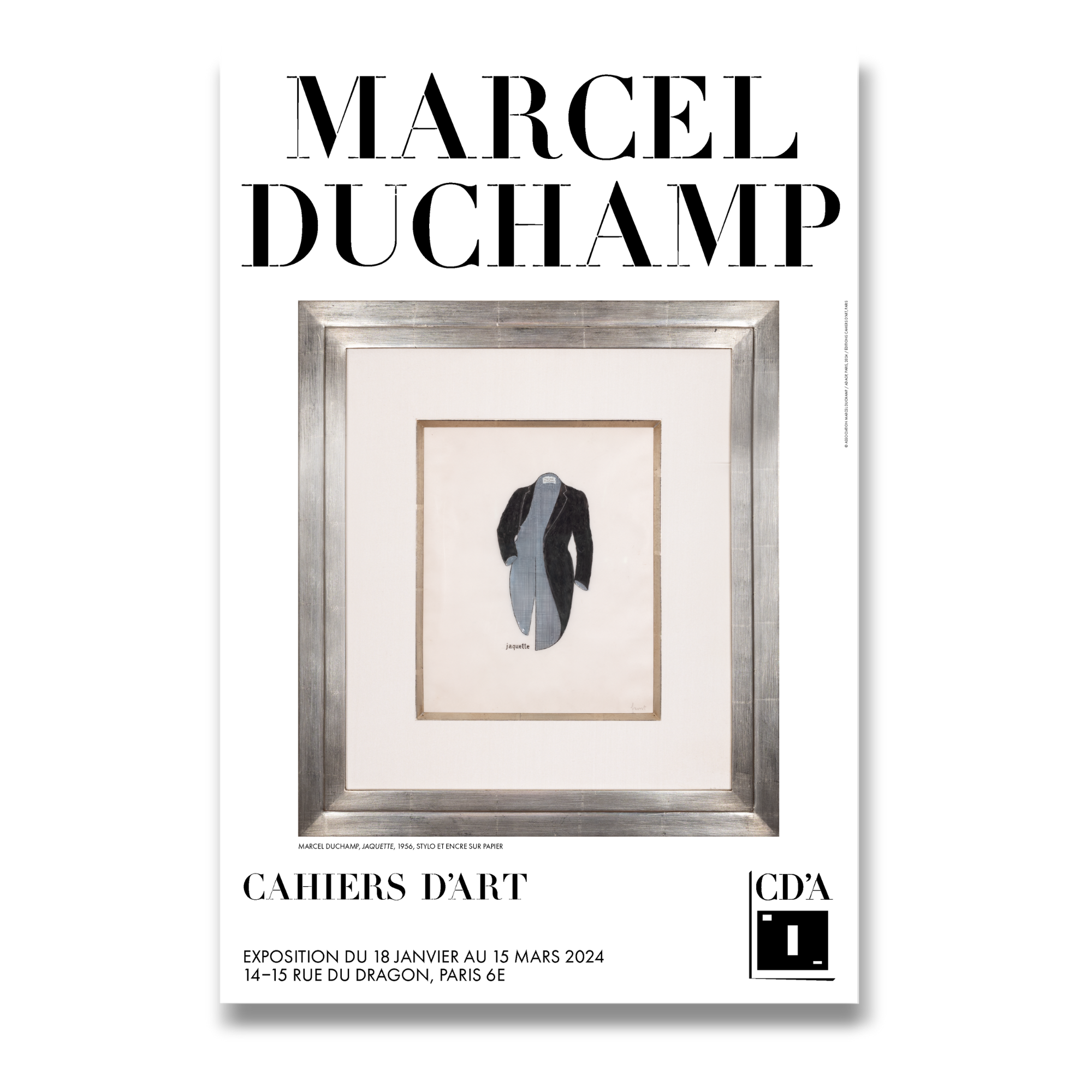 Jaquette, 1956, Cahiers d'Art Exhibition Poster image 0