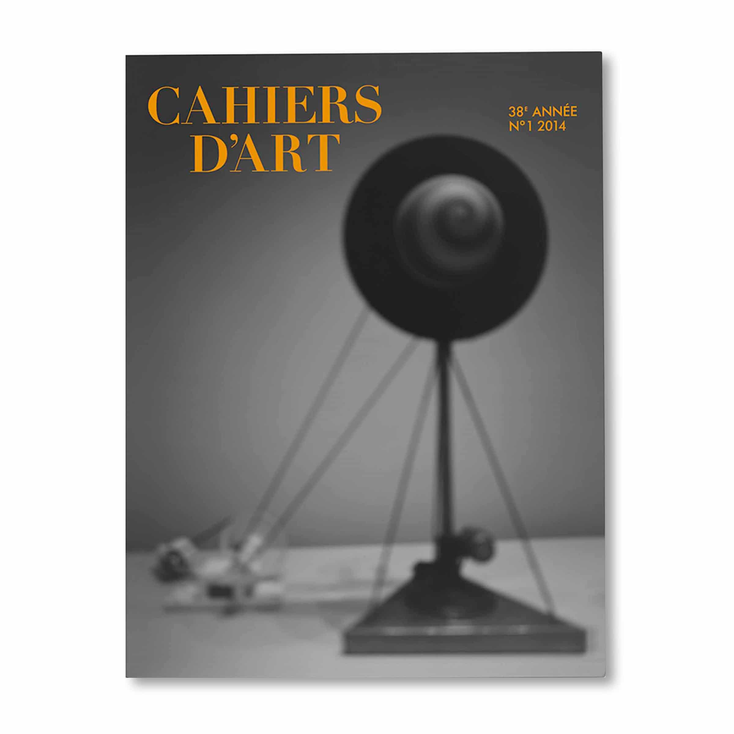 Revue Cahiers d'Art, 2014, n°1, Hiroshi Sugimoto, Standard Edition image 0