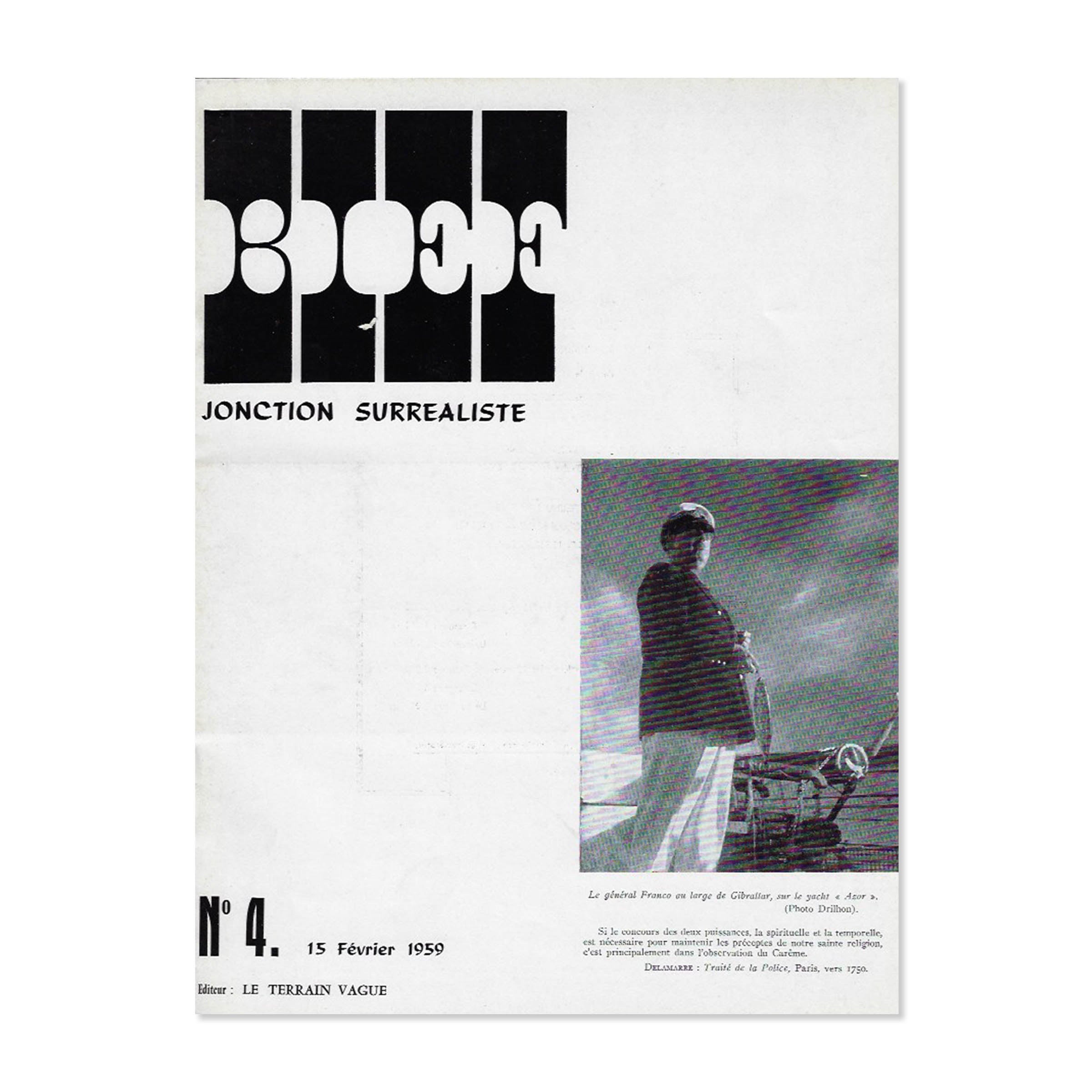 BIEF. Jonction surréaliste. 12 issues, 1958-1960