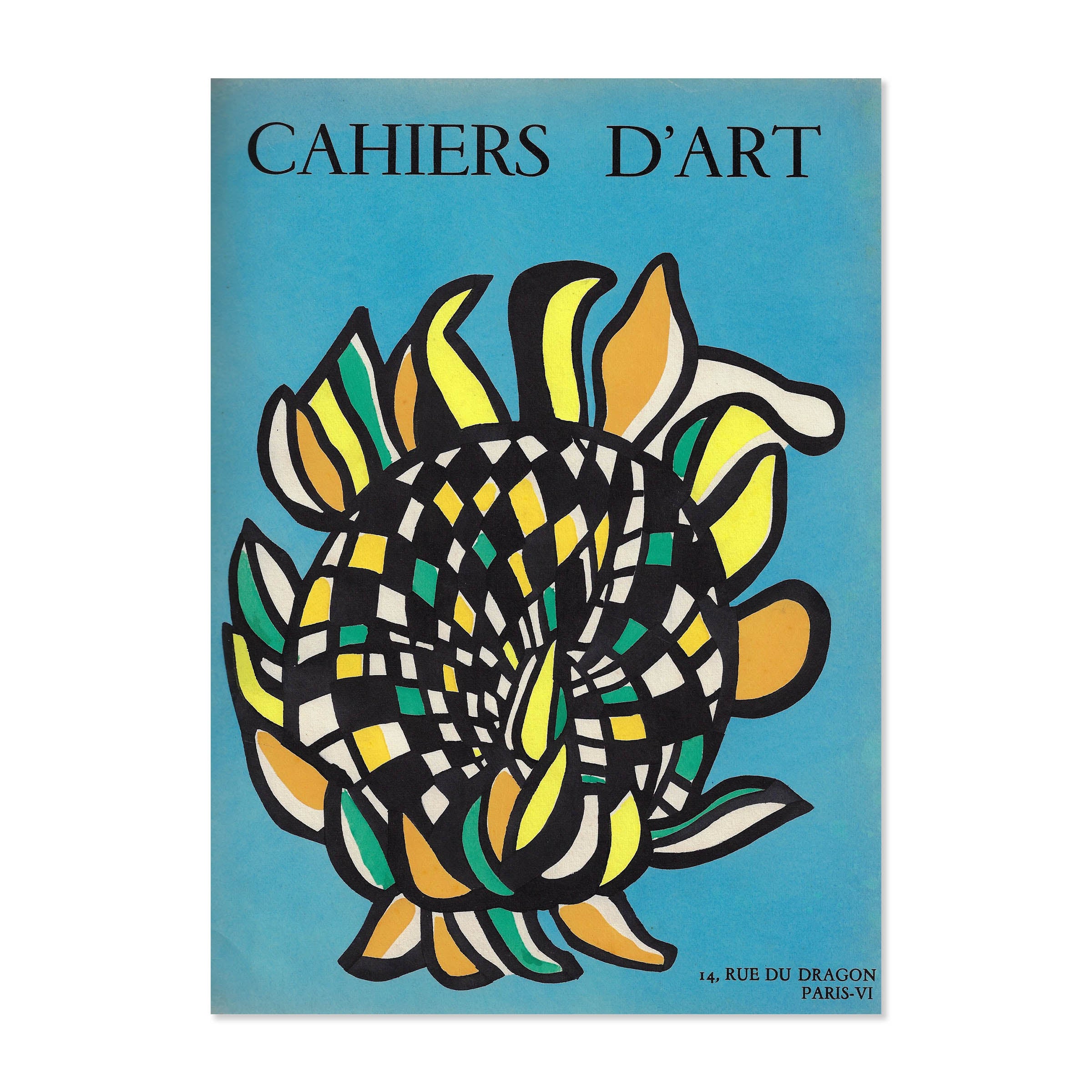 Revue Cahiers d'Art, 1954, Rélié image 0