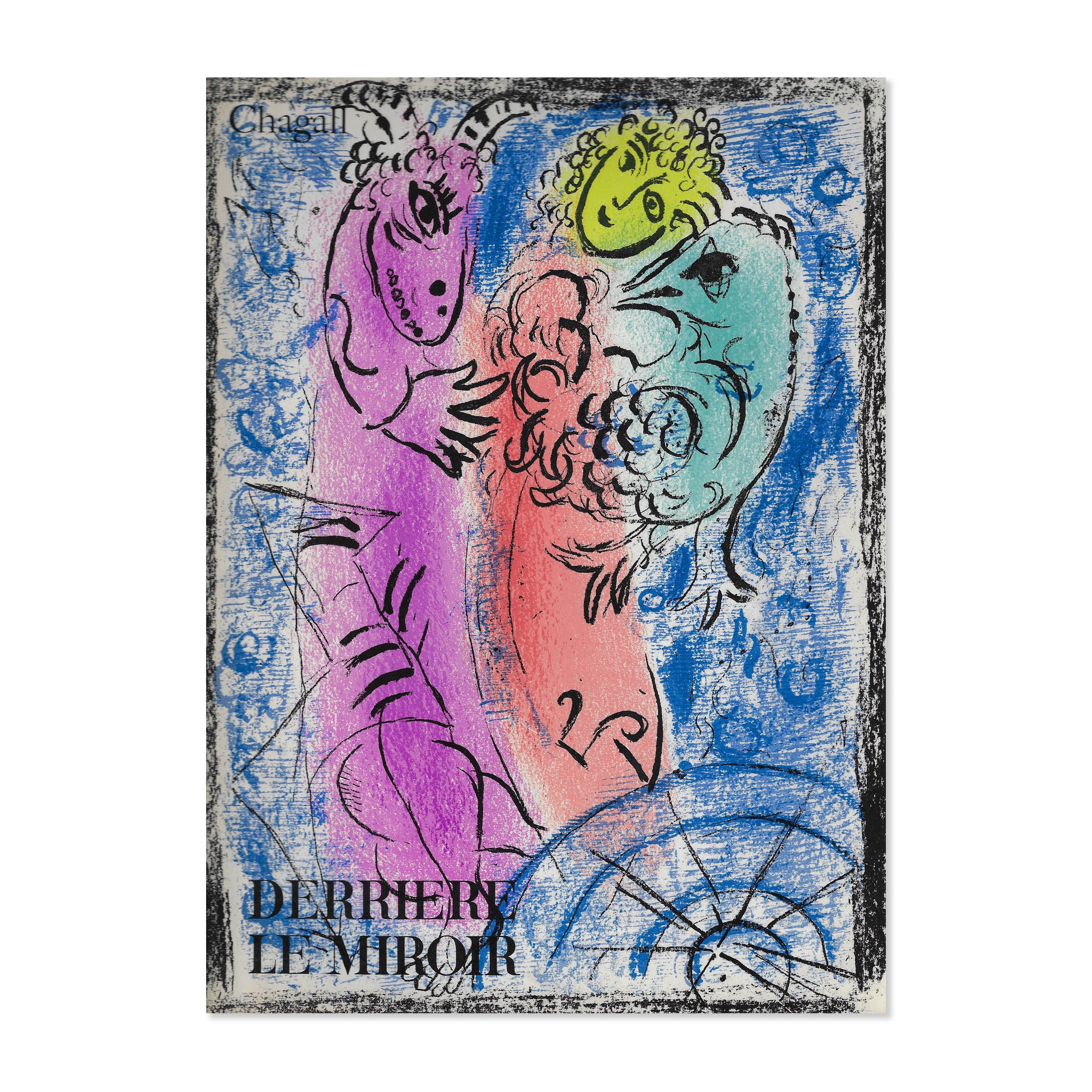 Chagall. Derrière le Miroir. n°132. Maeght. 1962 image 0