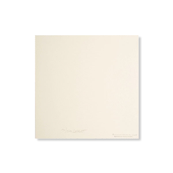 Sol LeWitt, Circles, 1973, Screenprint signed image 1