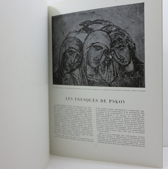 Alexandre Anissimoff. Les fresques de Pskov. Cahiers d'Art. 1930 image 1