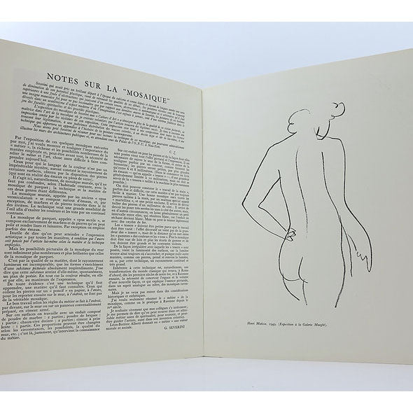 Revue Cahiers d'Art, 1952, n°1 image 4