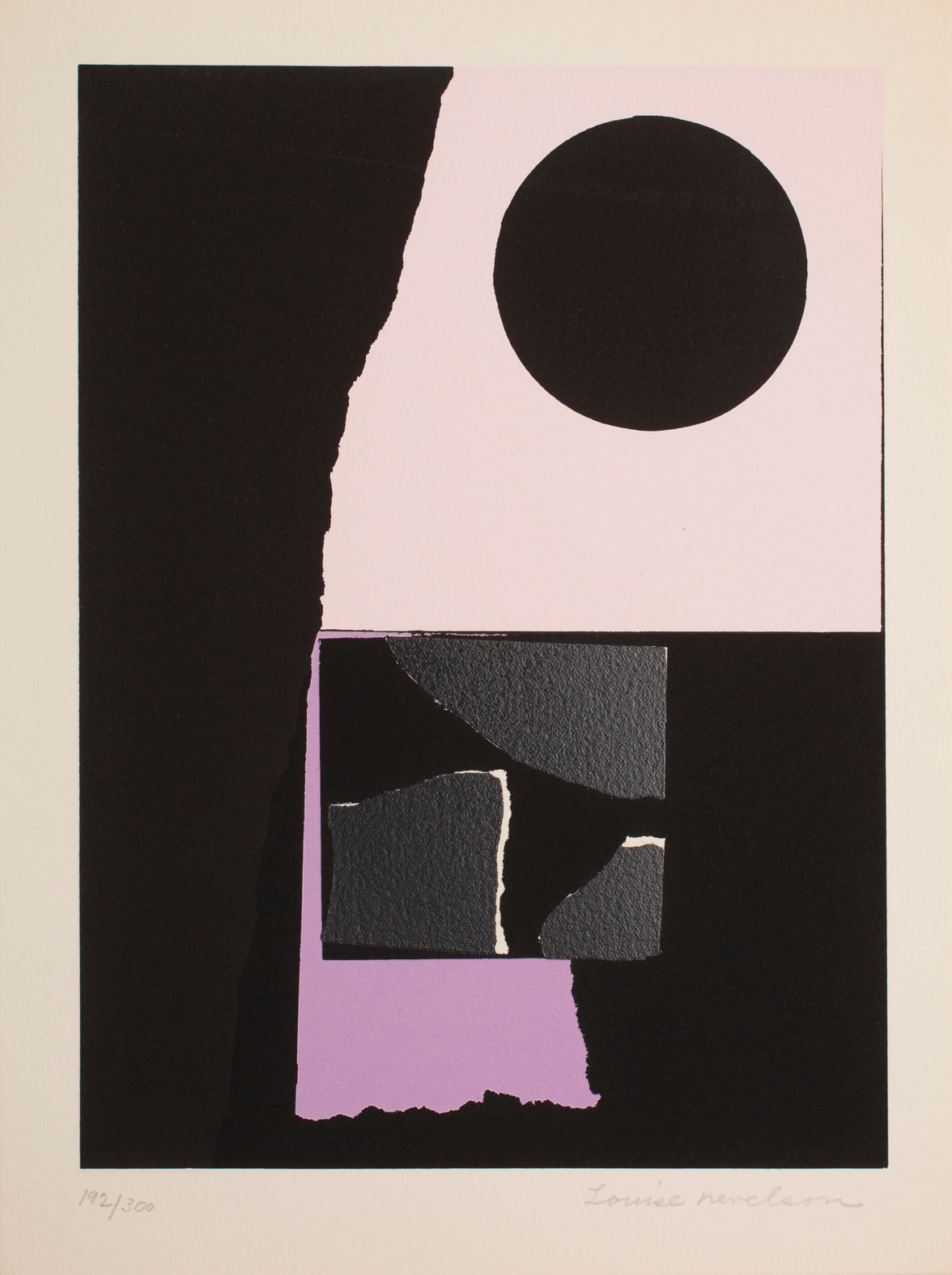 Louise Nevelson, Untitled, Lithograph, Signed, 1973 image 0