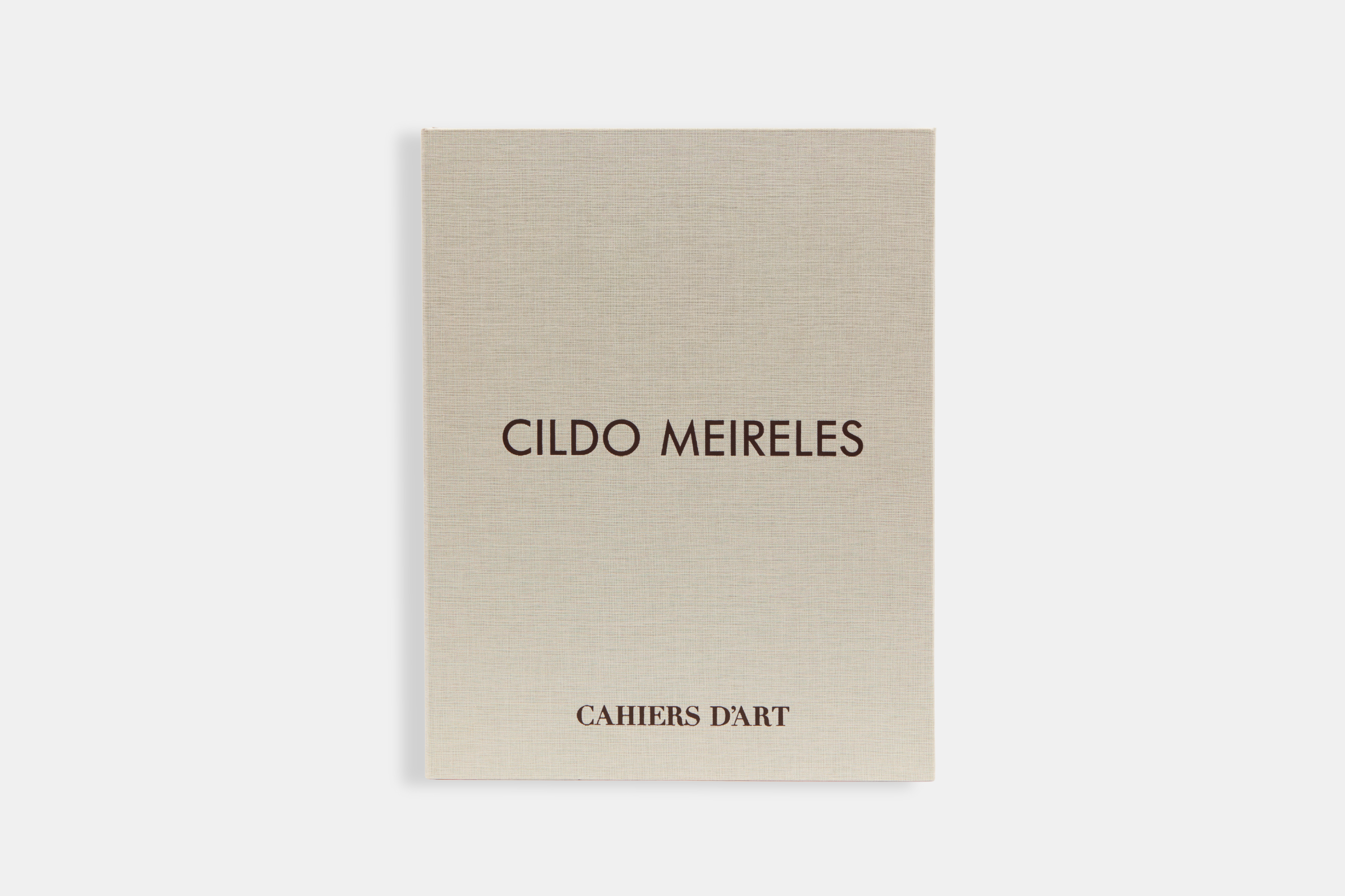 Revue Cahiers d'Art, 2022, Cildo Meireles, Édition limitée incluant une œuvre originale