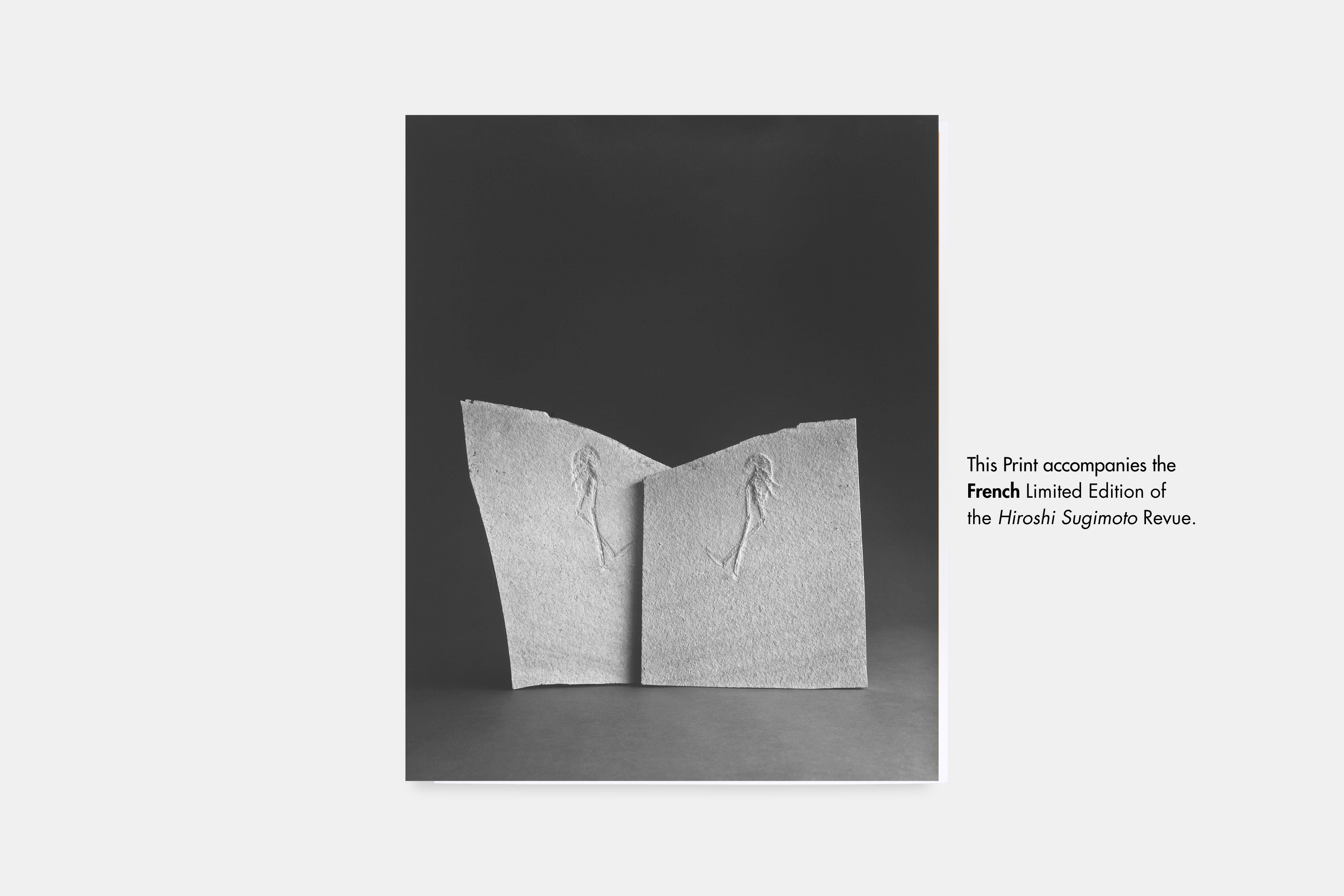 Revue Cahiers d'Art, 2014, n°1, Hiroshi Sugimoto, Édition limitée incluant une œuvre originale
