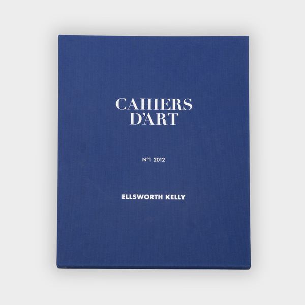 Revue Cahiers d'Art, 2012, n°1, Ellsworth Kelly, Limited Edition including original Artwork