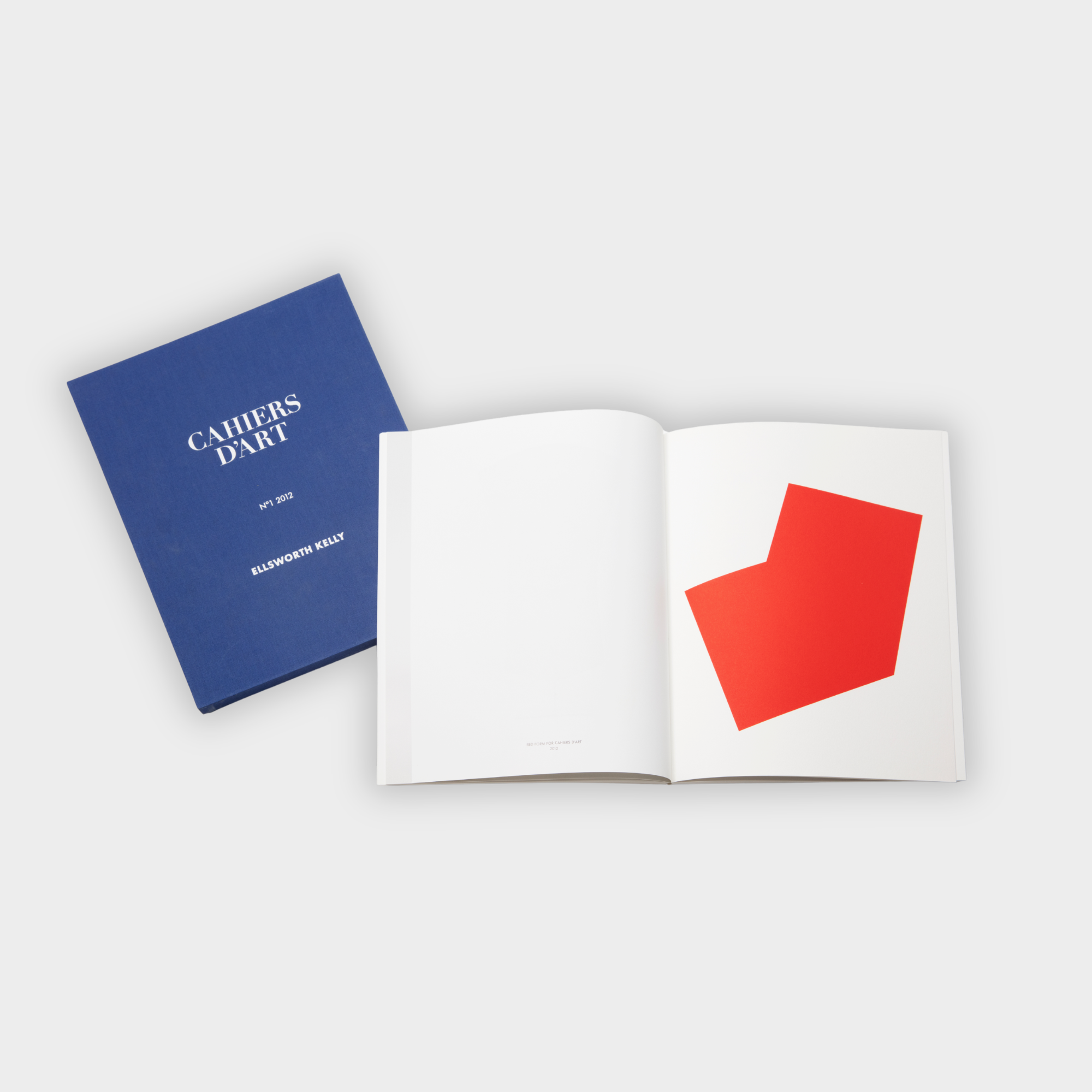 Revue Cahiers d'Art，2012 年，第 1 期，Ellsworth Kelly，限量版，包括原创艺术品