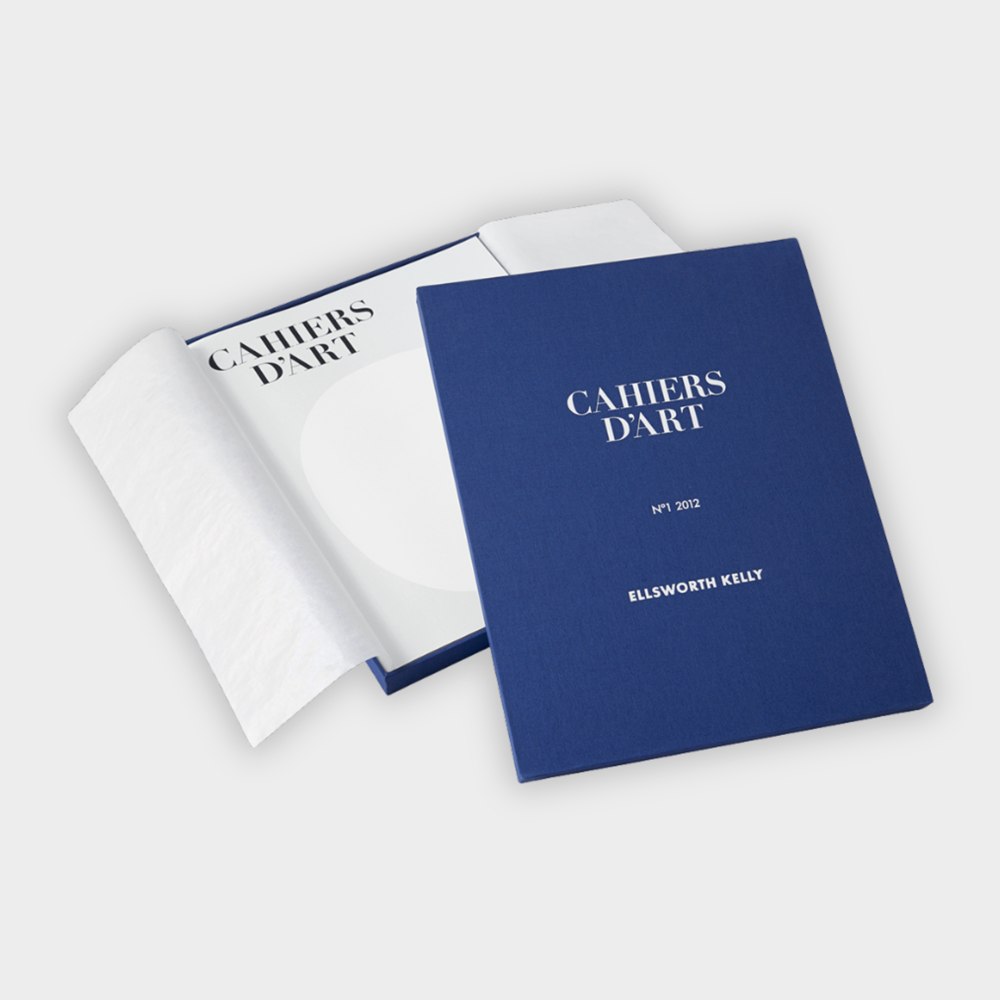 Revue Cahiers d'Art, 2012, n°1, Ellsworth Kelly, Limited Edition including original Artwork